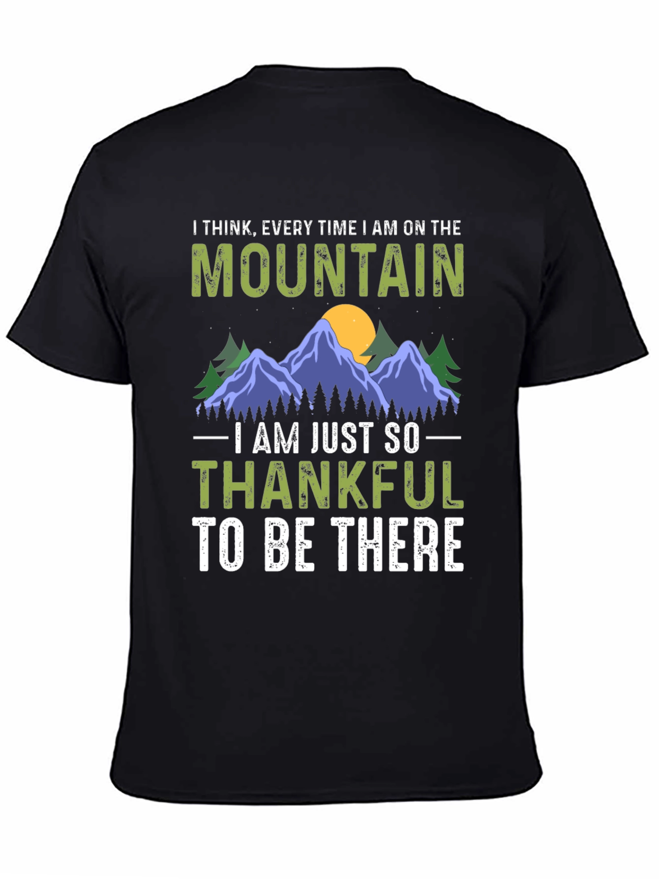 Mountain Graphic T-Shirt - Nature Lover Tee