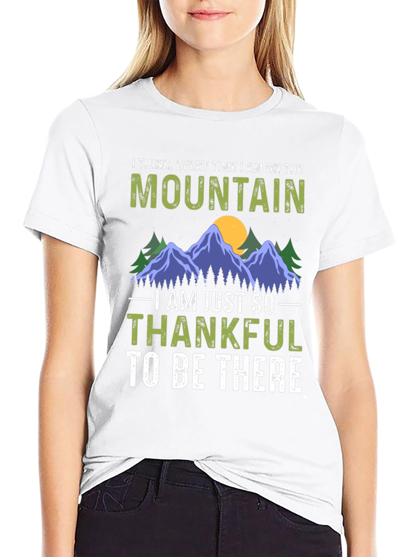 Mountain Graphic T-Shirt - Nature Lover Tee