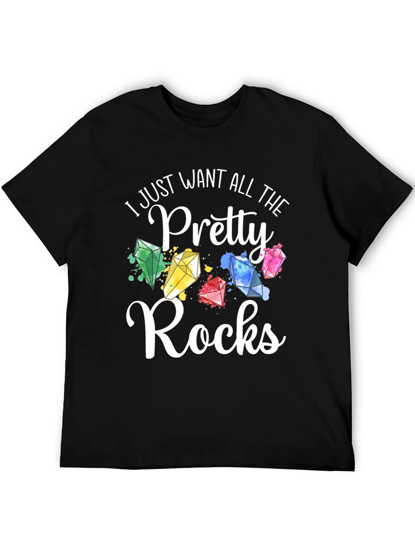 Pretty Rocks T-Shirt - Gemstone Lover Tee