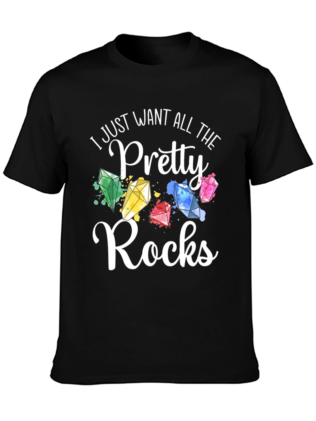 Pretty Rocks T-Shirt - Gemstone Lover Tee