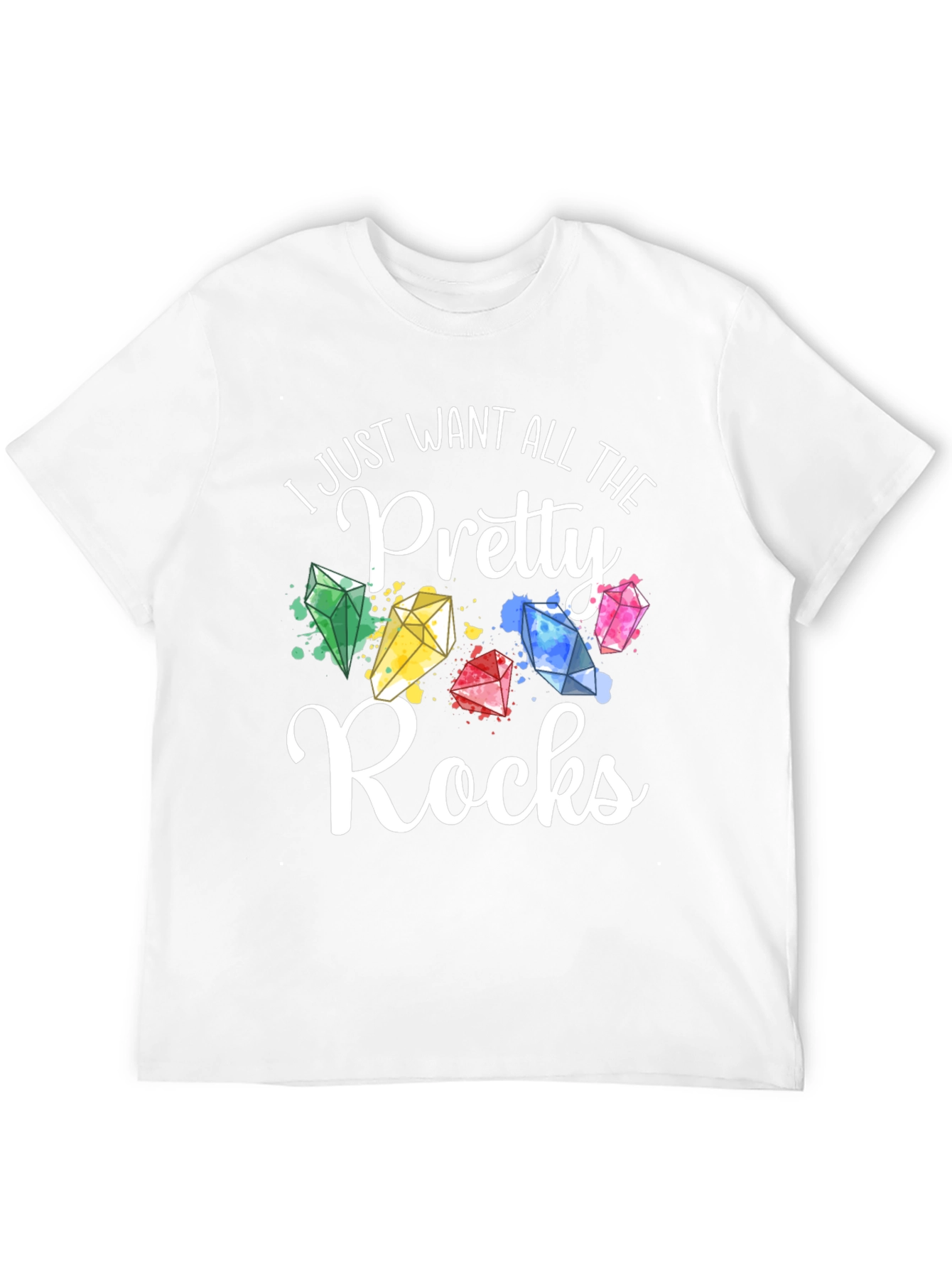 Pretty Rocks T-Shirt - Gemstone Lover Tee