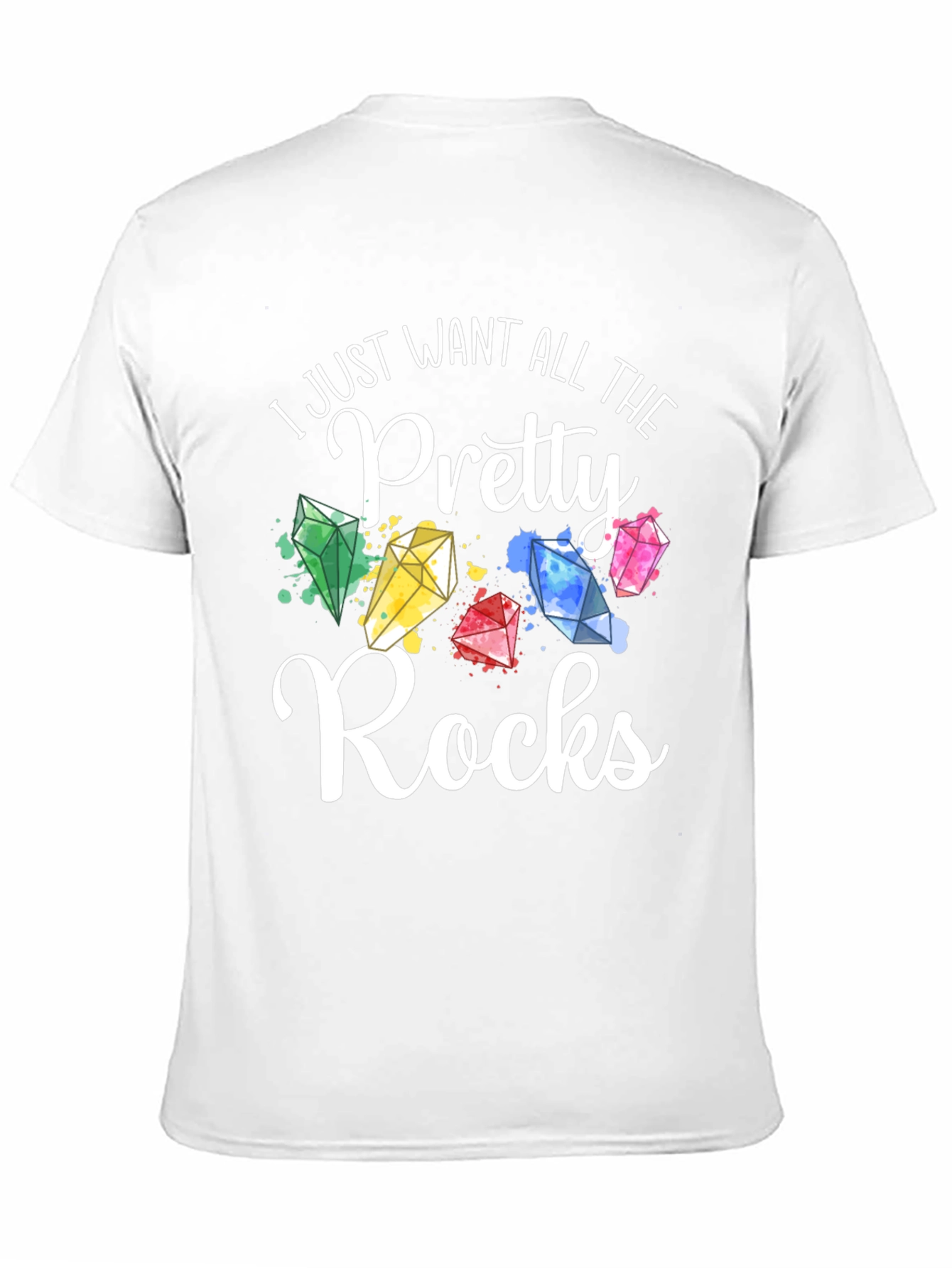 Pretty Rocks T-Shirt - Gemstone Lover Tee