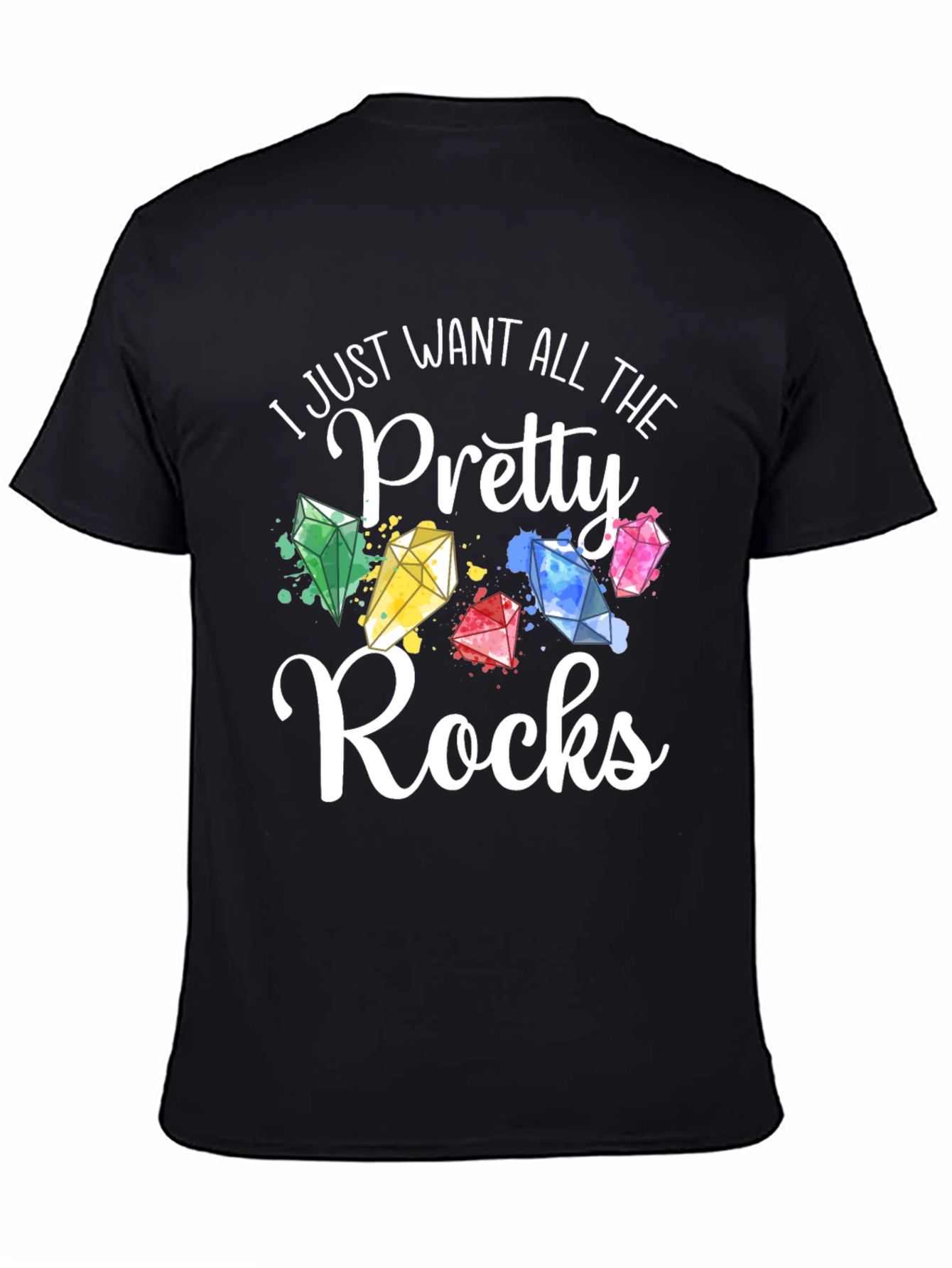 Pretty Rocks T-Shirt - Gemstone Lover Tee