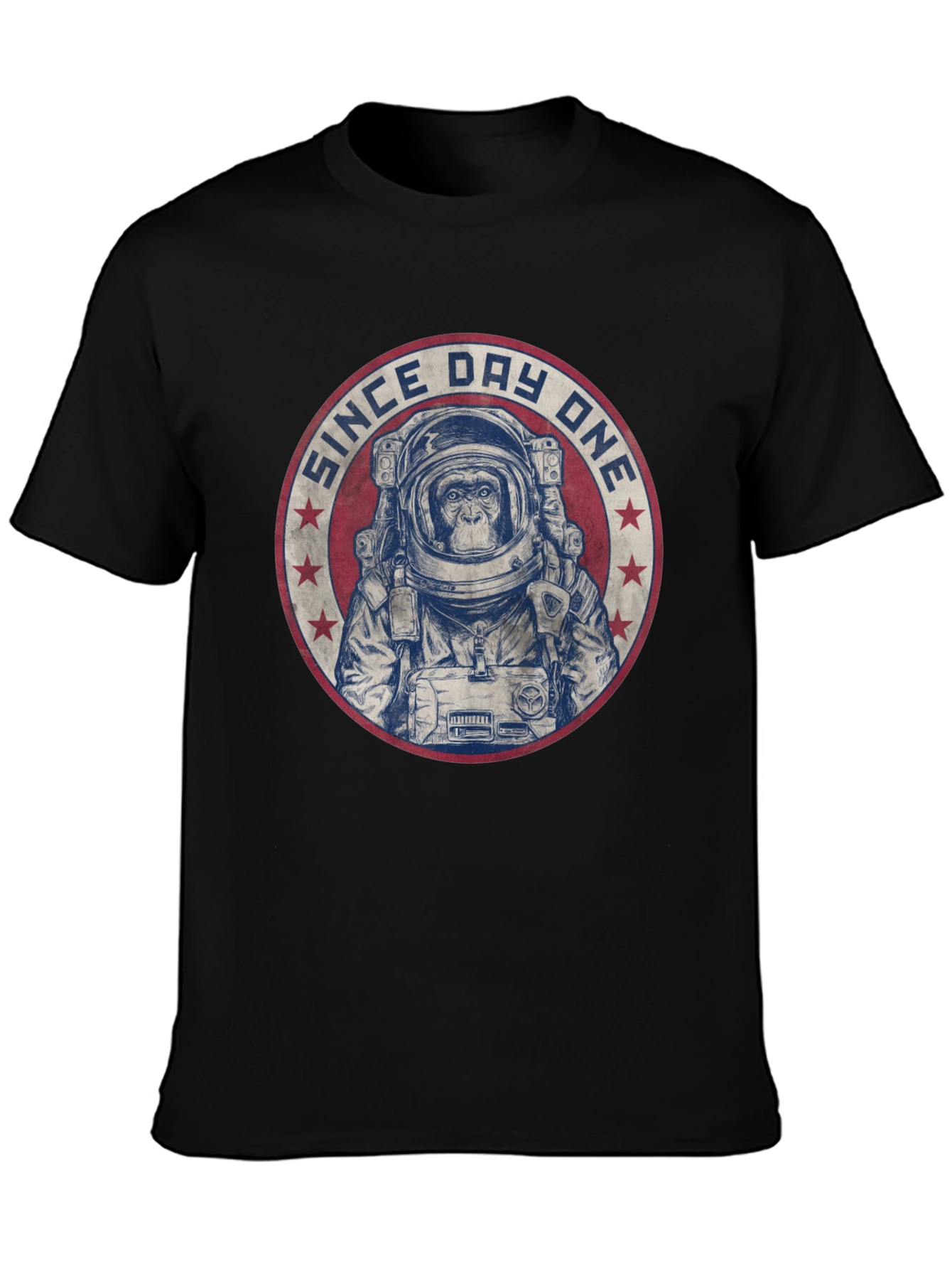 Since Day One Astronaut Monkey T-Shirt
