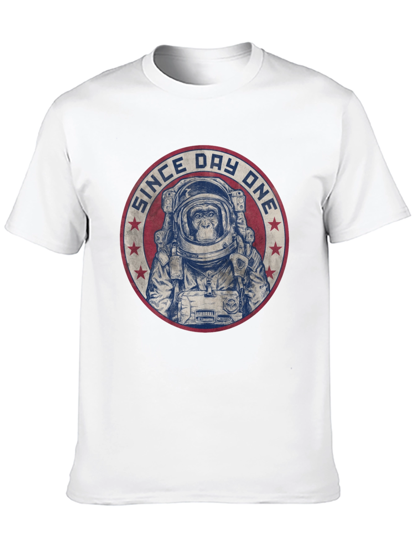 Since Day One Astronaut Monkey T-Shirt