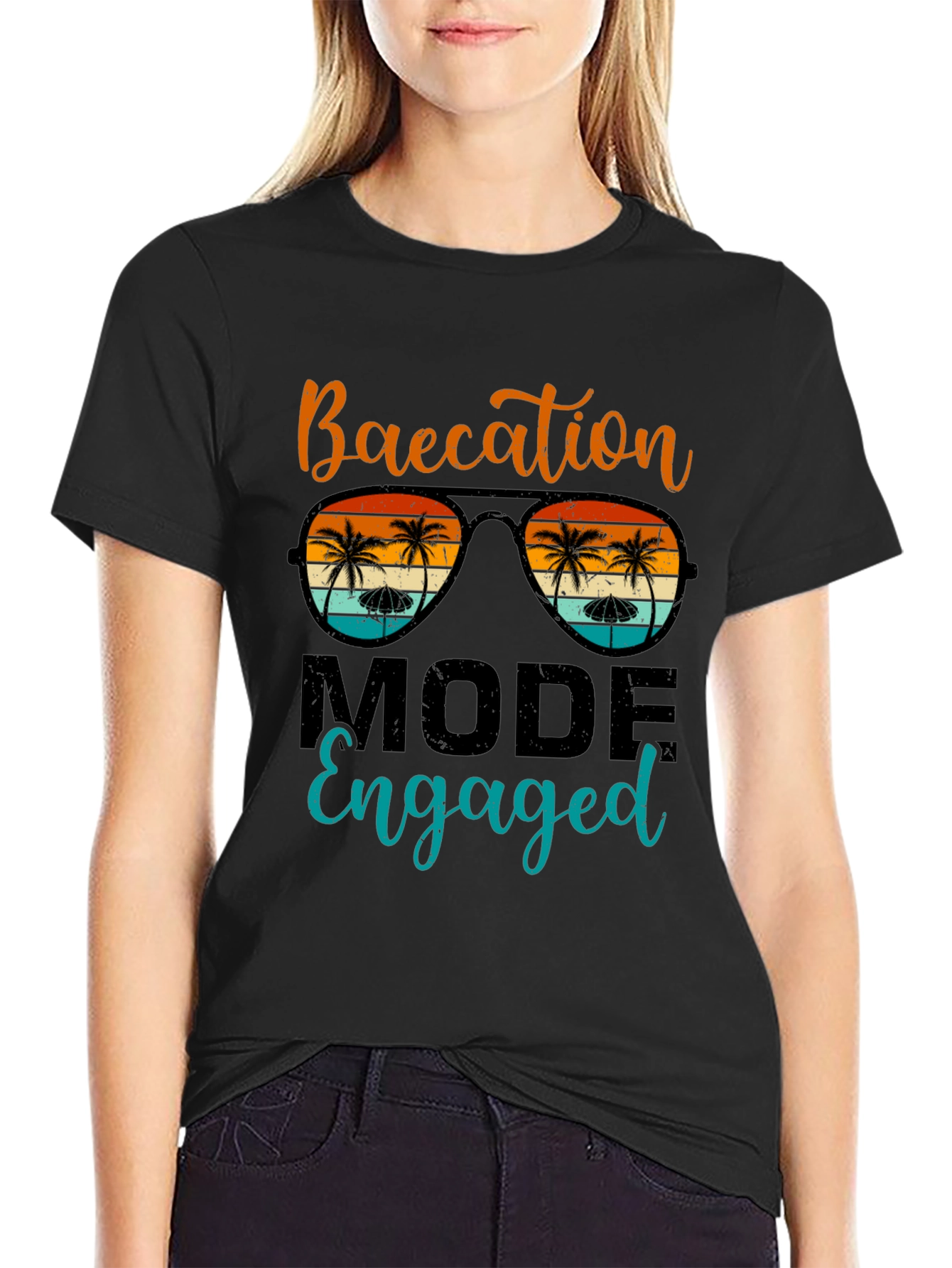 Baecation Mode Engaged T-Shirt