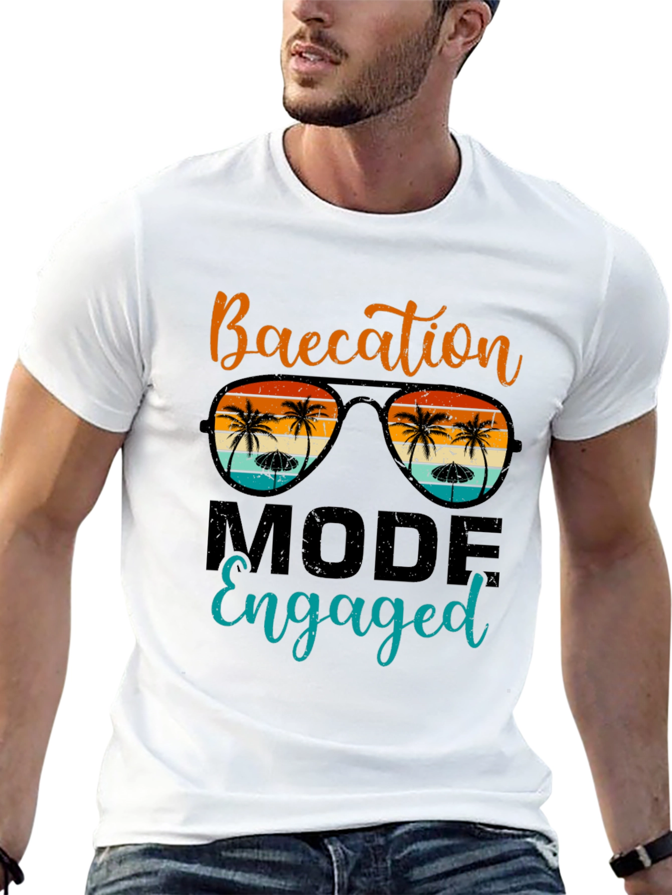 Baecation Mode Engaged T-Shirt
