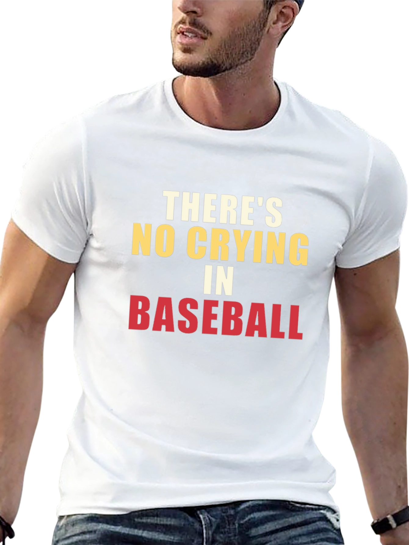 Theres No Crying in Baseball T-Shirt