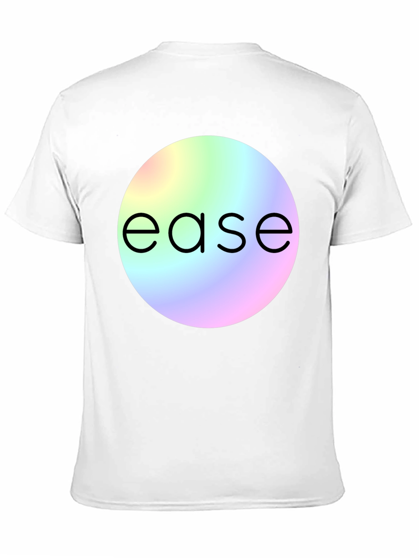 Ease Rainbow Circle Graphic T-Shirt