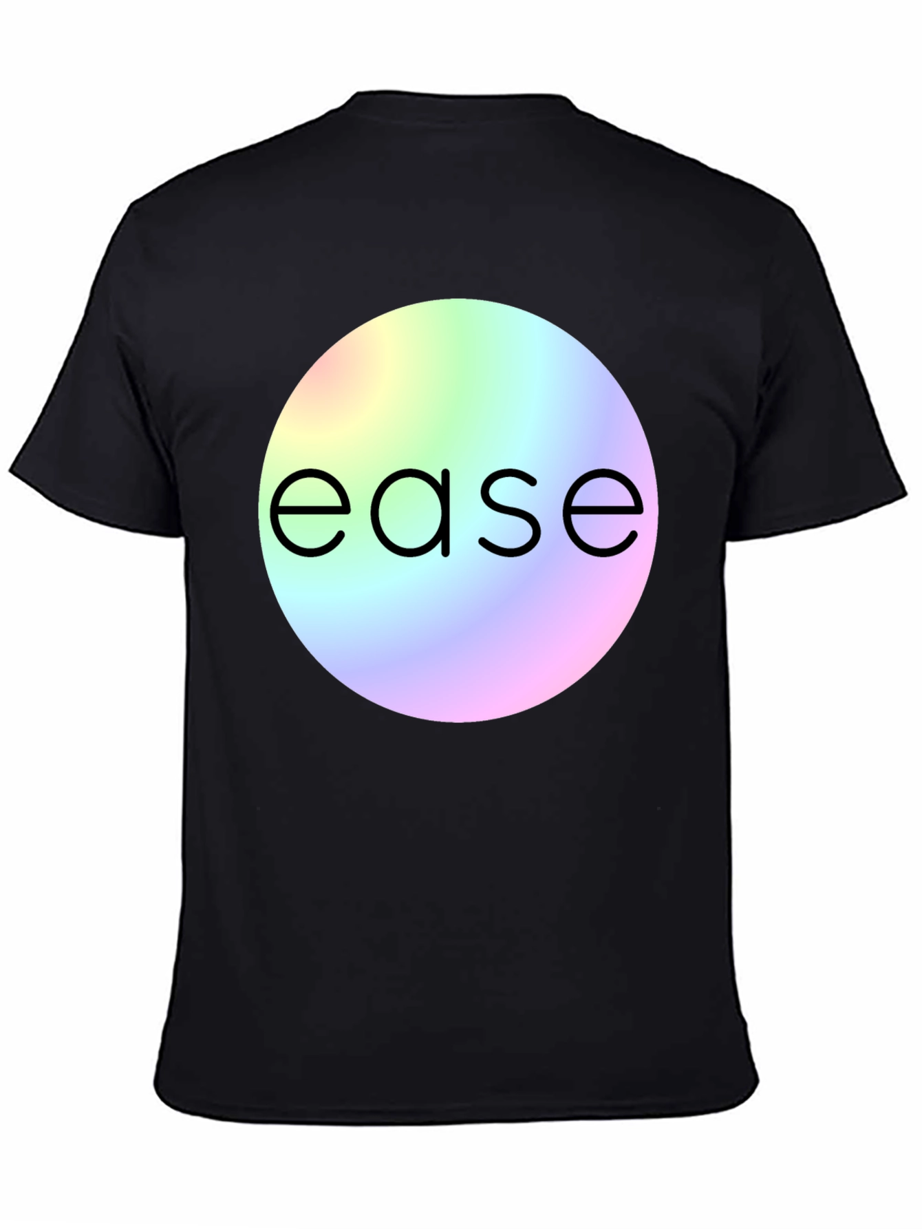 Ease Rainbow Circle Graphic T-Shirt