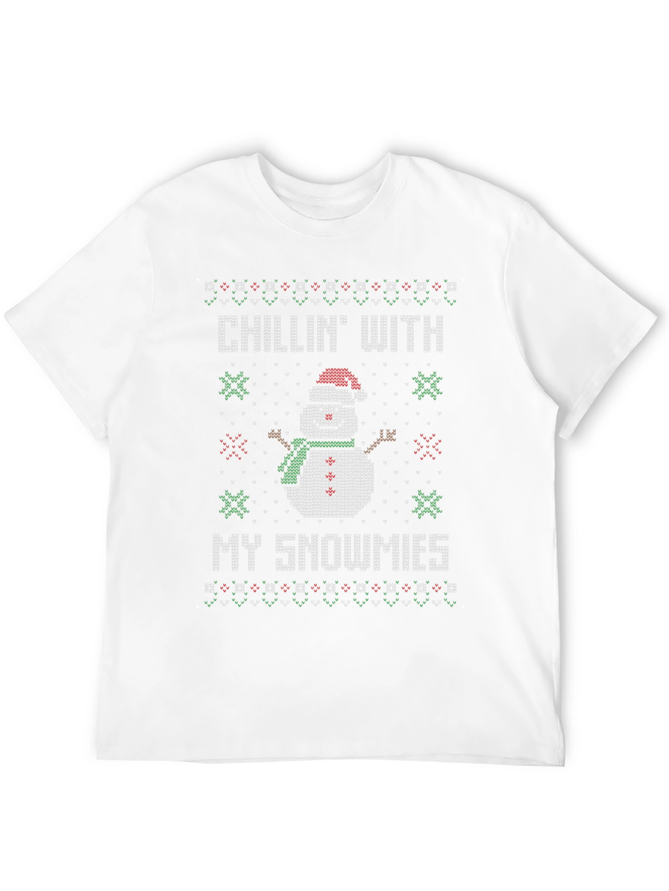 Chillin With My Snowmies Christmas T-Shirt