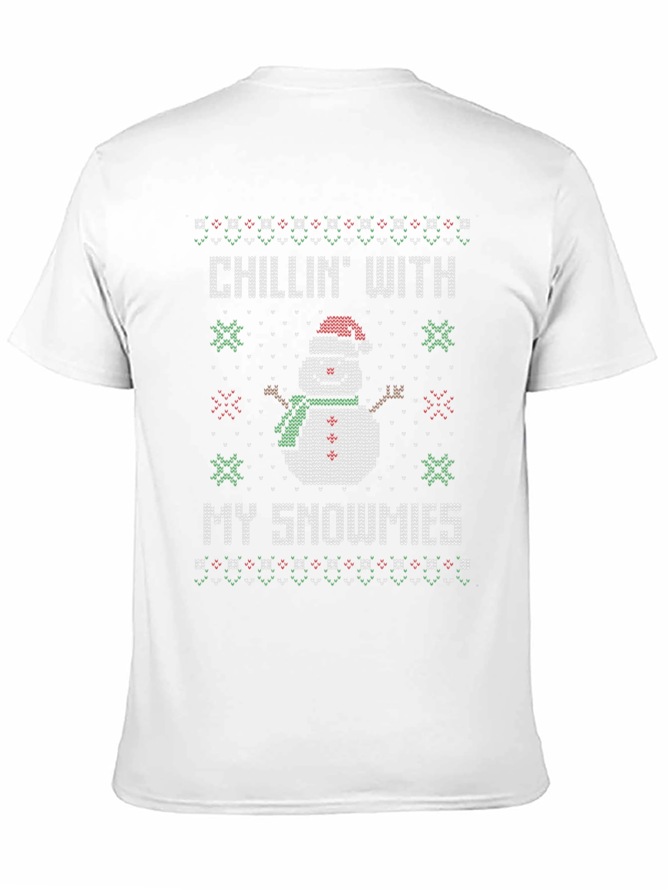 Chillin With My Snowmies Christmas T-Shirt