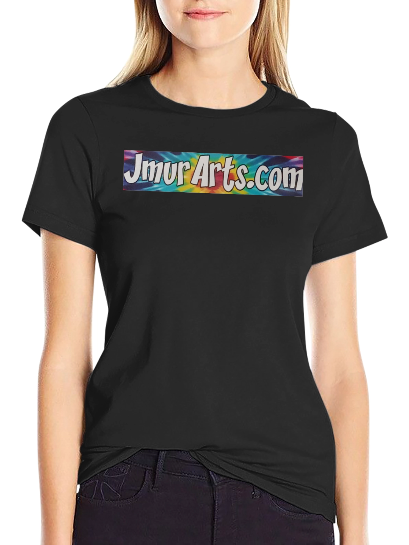 JmurArts.com Tie-Dye Graphic Tee - Unisex Cotton T-Shirt
