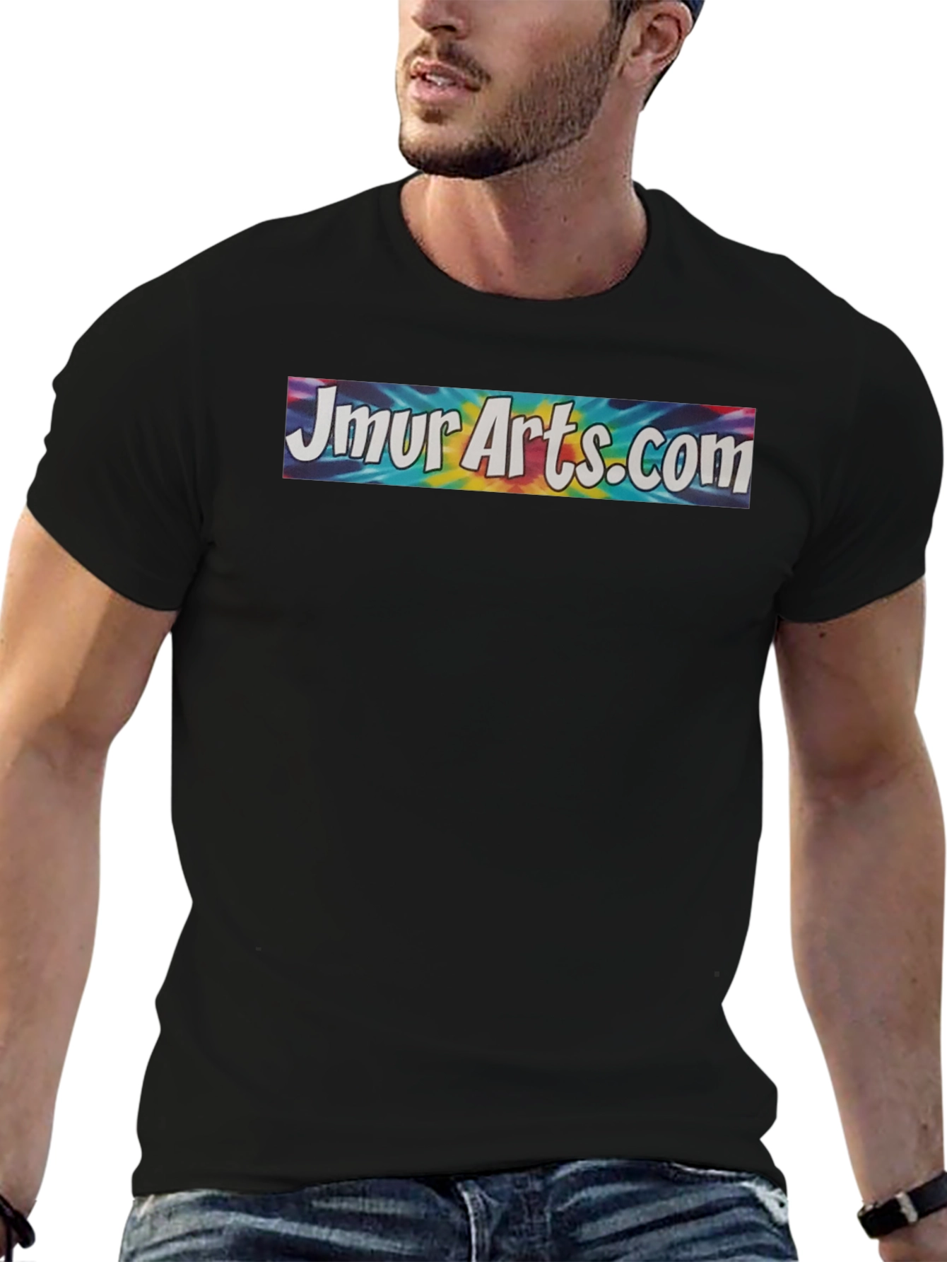JmurArts.com Tie-Dye Graphic Tee - Unisex Cotton T-Shirt