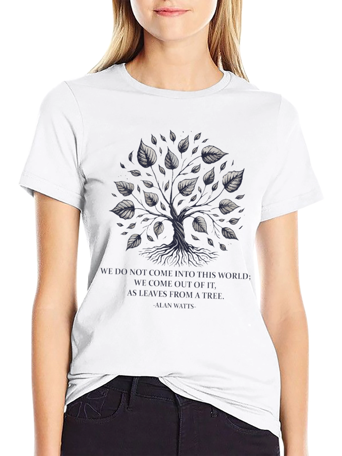 Nature Inspired Graphic Tee - Tree of Life Design
