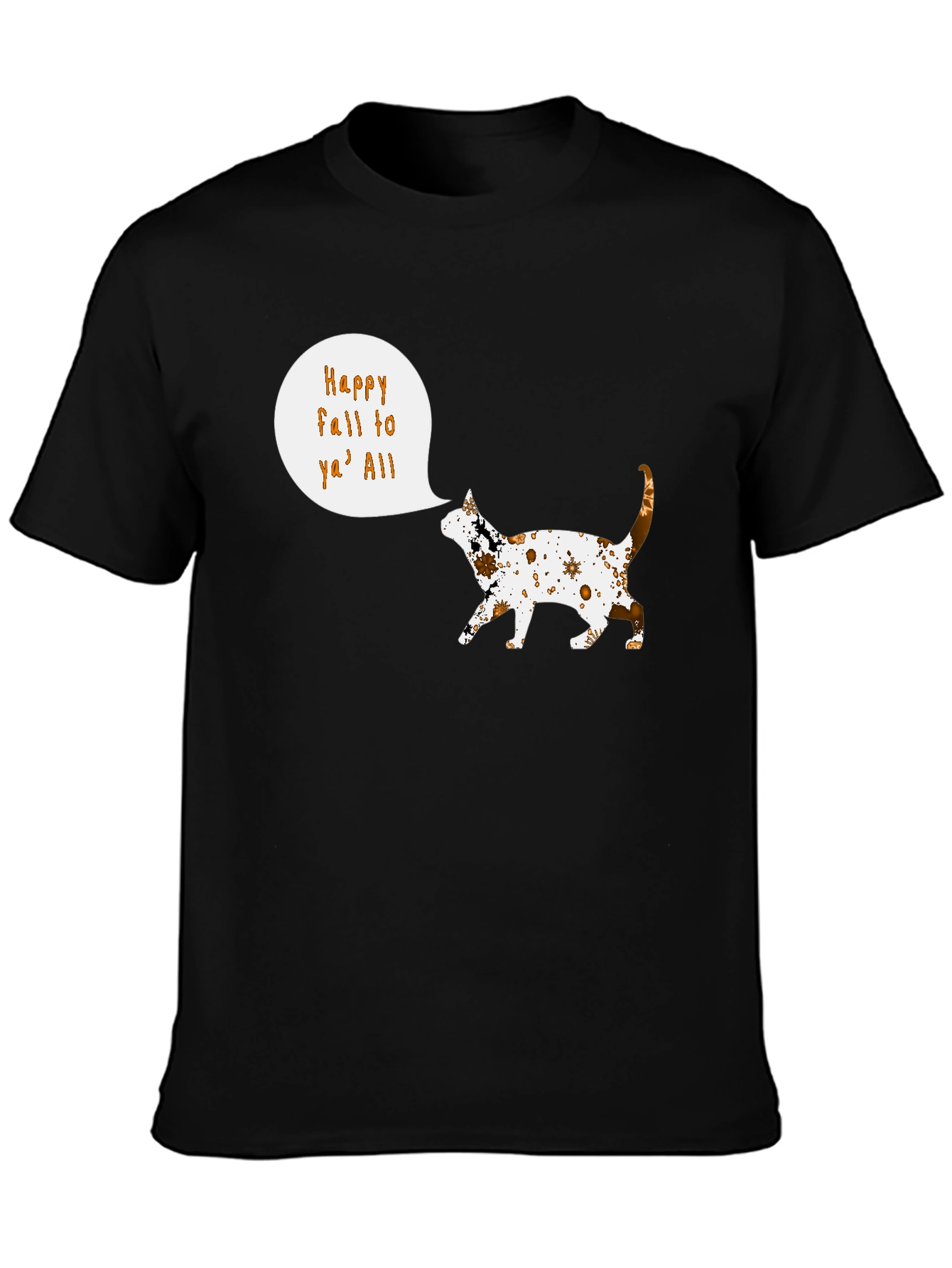 Happy Fall Yall Cat T-Shirt