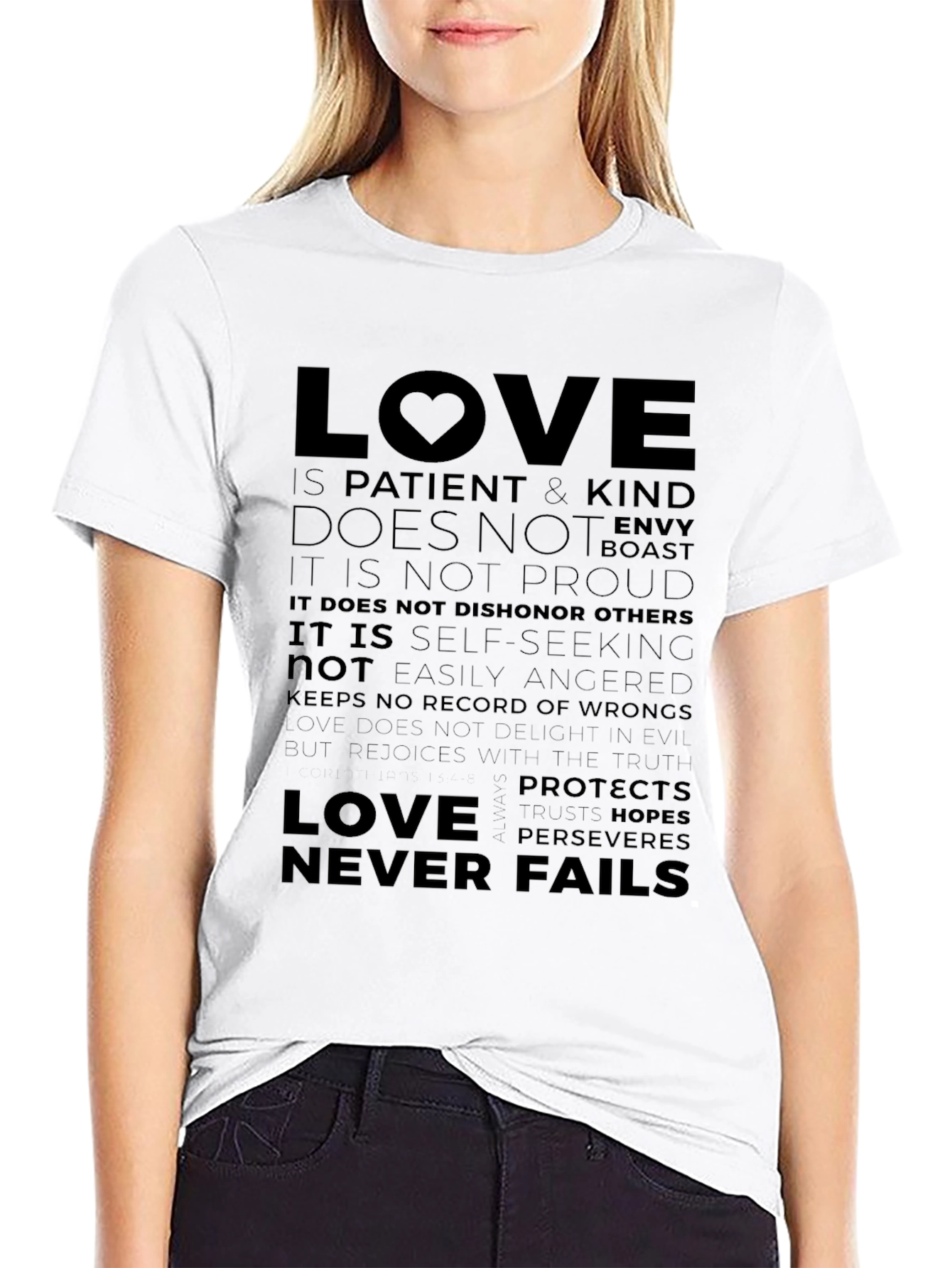 Love is Patient T-Shirt - Inspirational Design