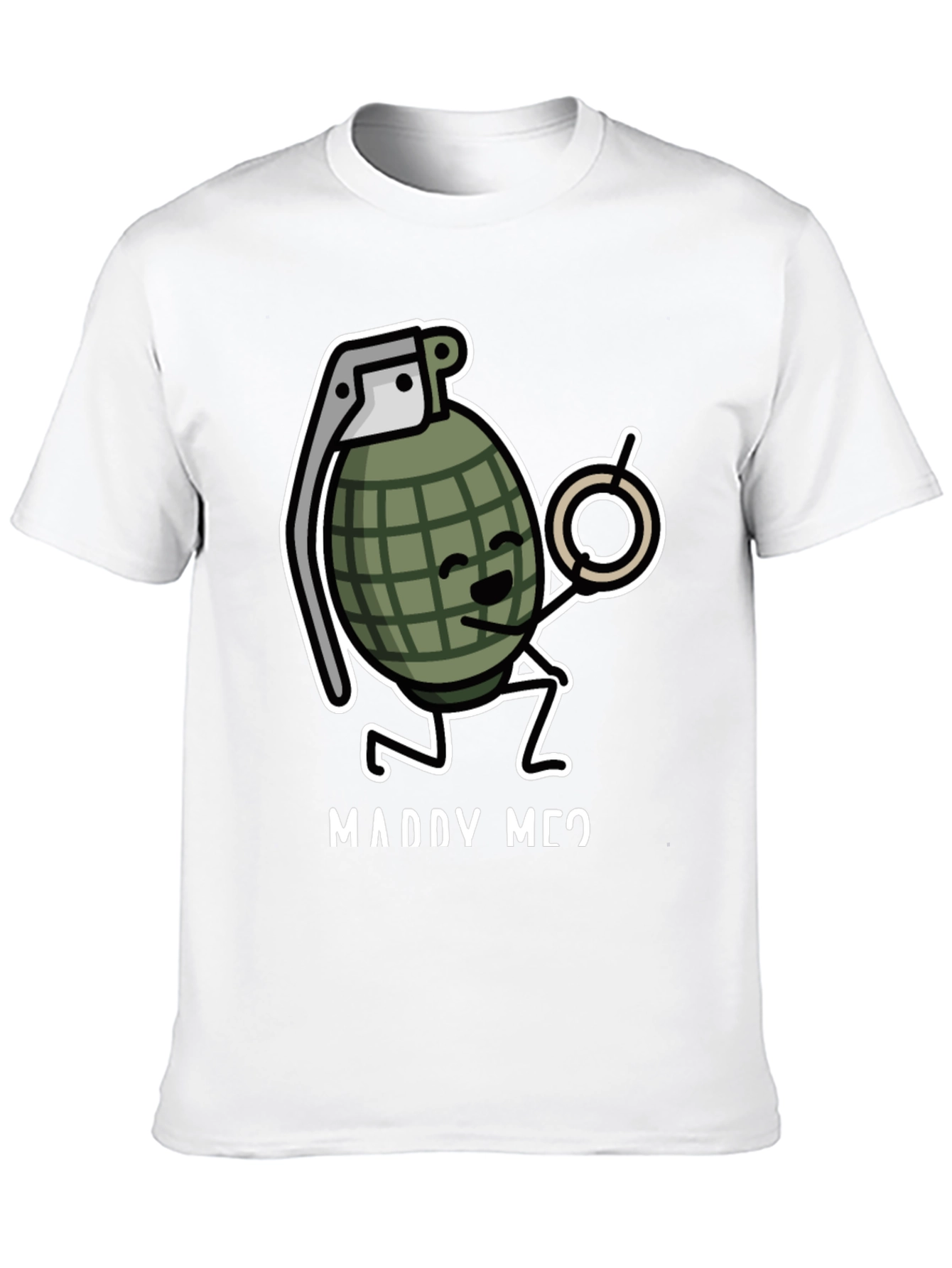 Marry Me Grenade Graphic T-Shirt - Funny Proposal Tee