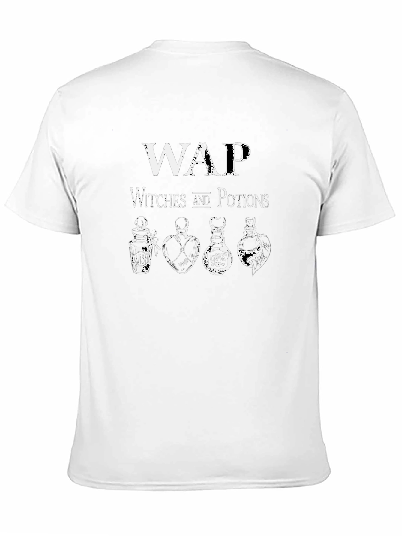 WAP Witches & Potions Black Graphic T-Shirt