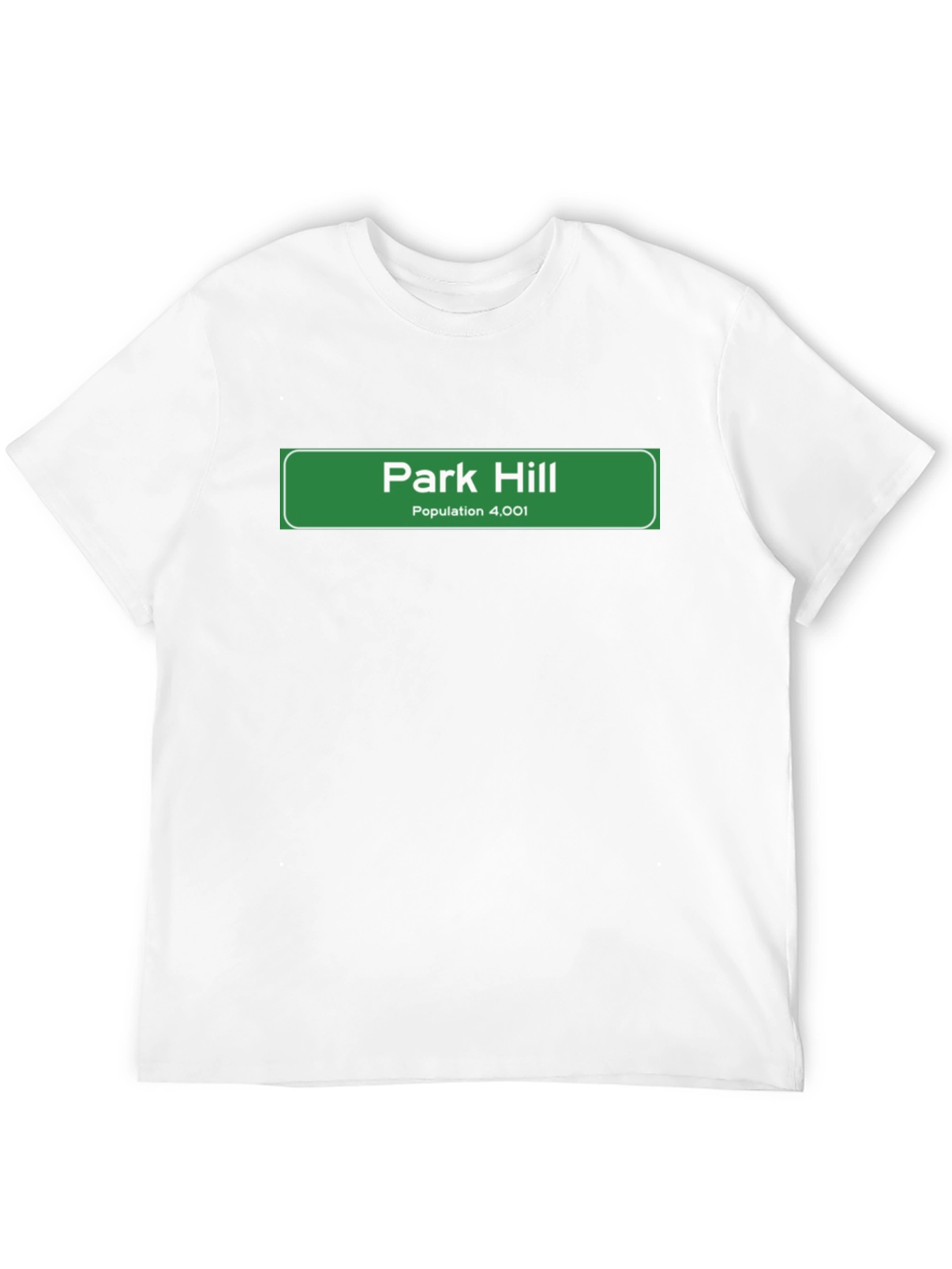 Park Hill Population Tee - Novelty Graphic T-Shirt