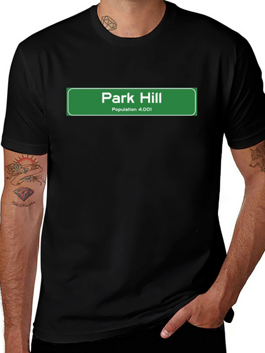 Park Hill Population Tee - Novelty Graphic T-Shirt