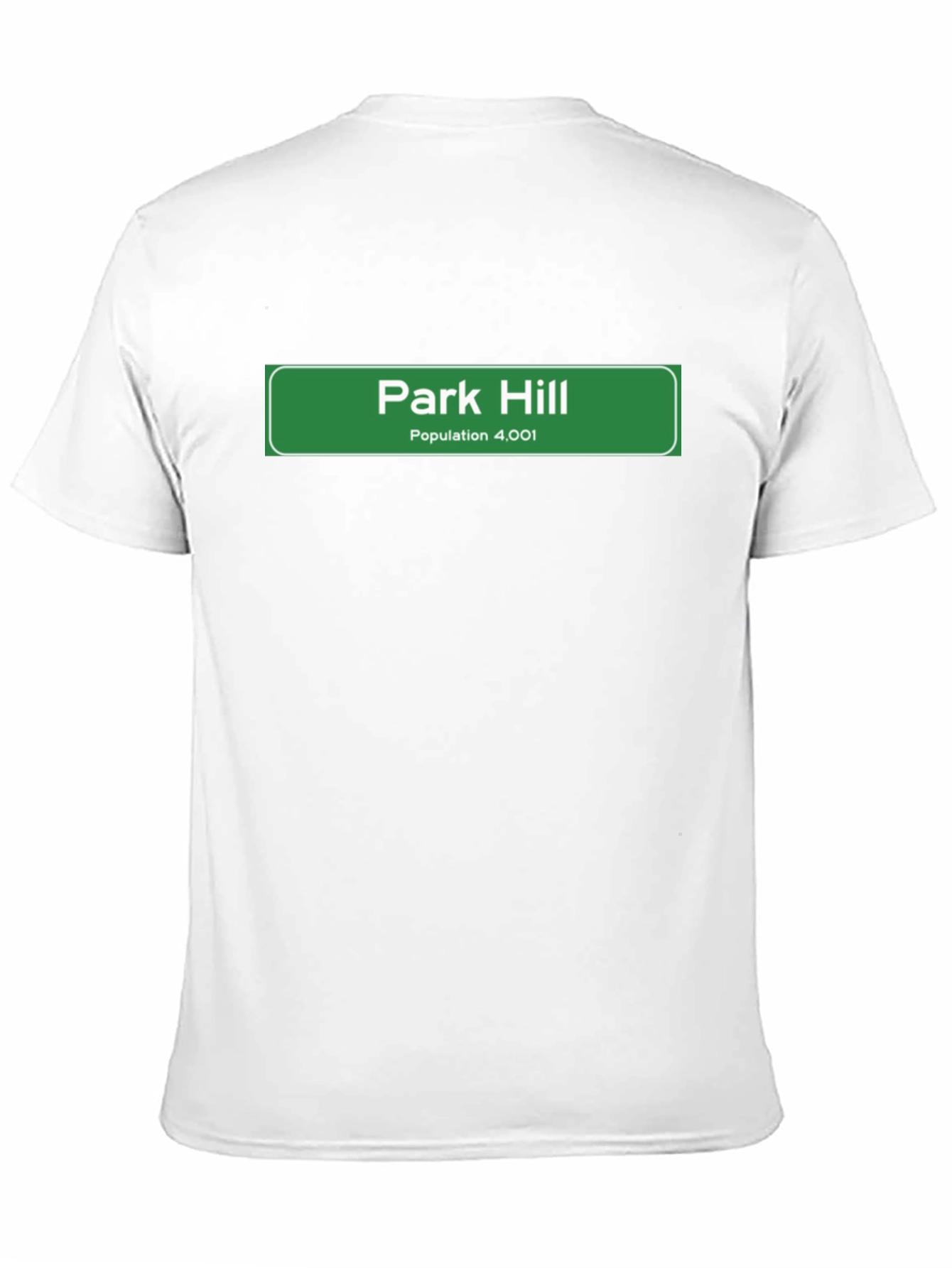 Park Hill Population Tee - Novelty Graphic T-Shirt