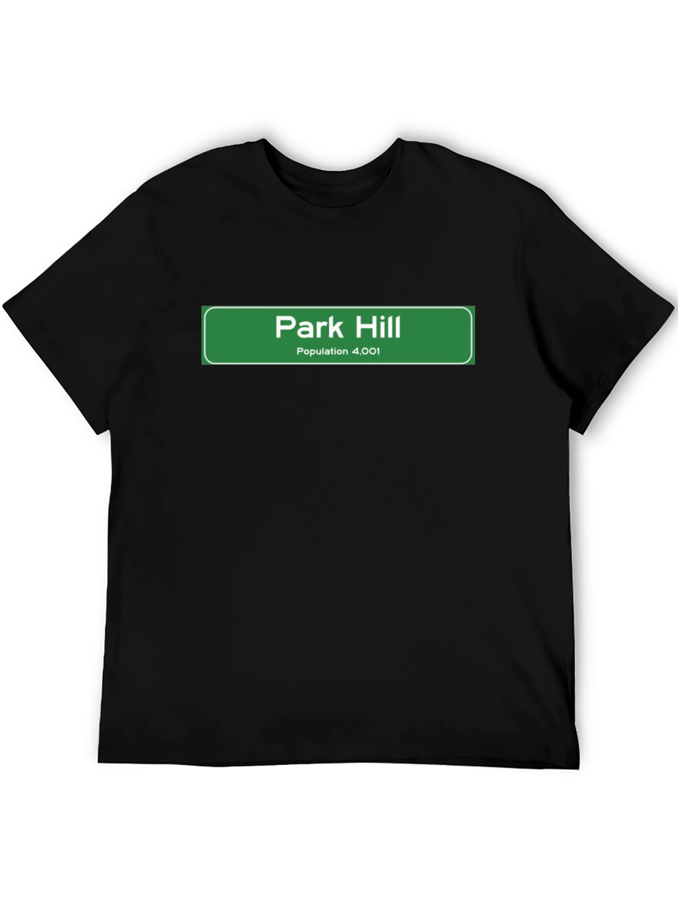 Park Hill Population Tee - Novelty Graphic T-Shirt