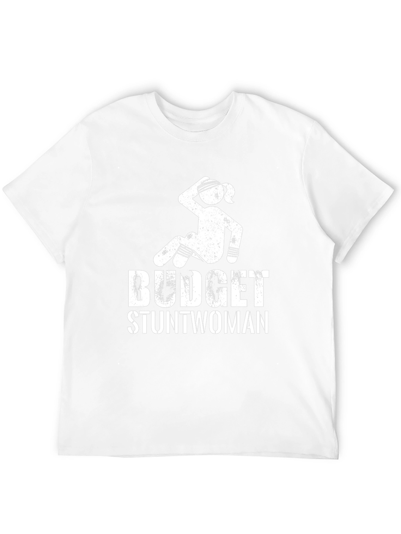 Budget Stuntwoman Graphic Tee - Black