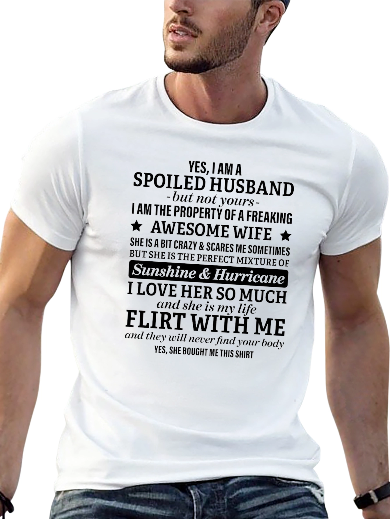 Spoiled Husband Graphic Tee
