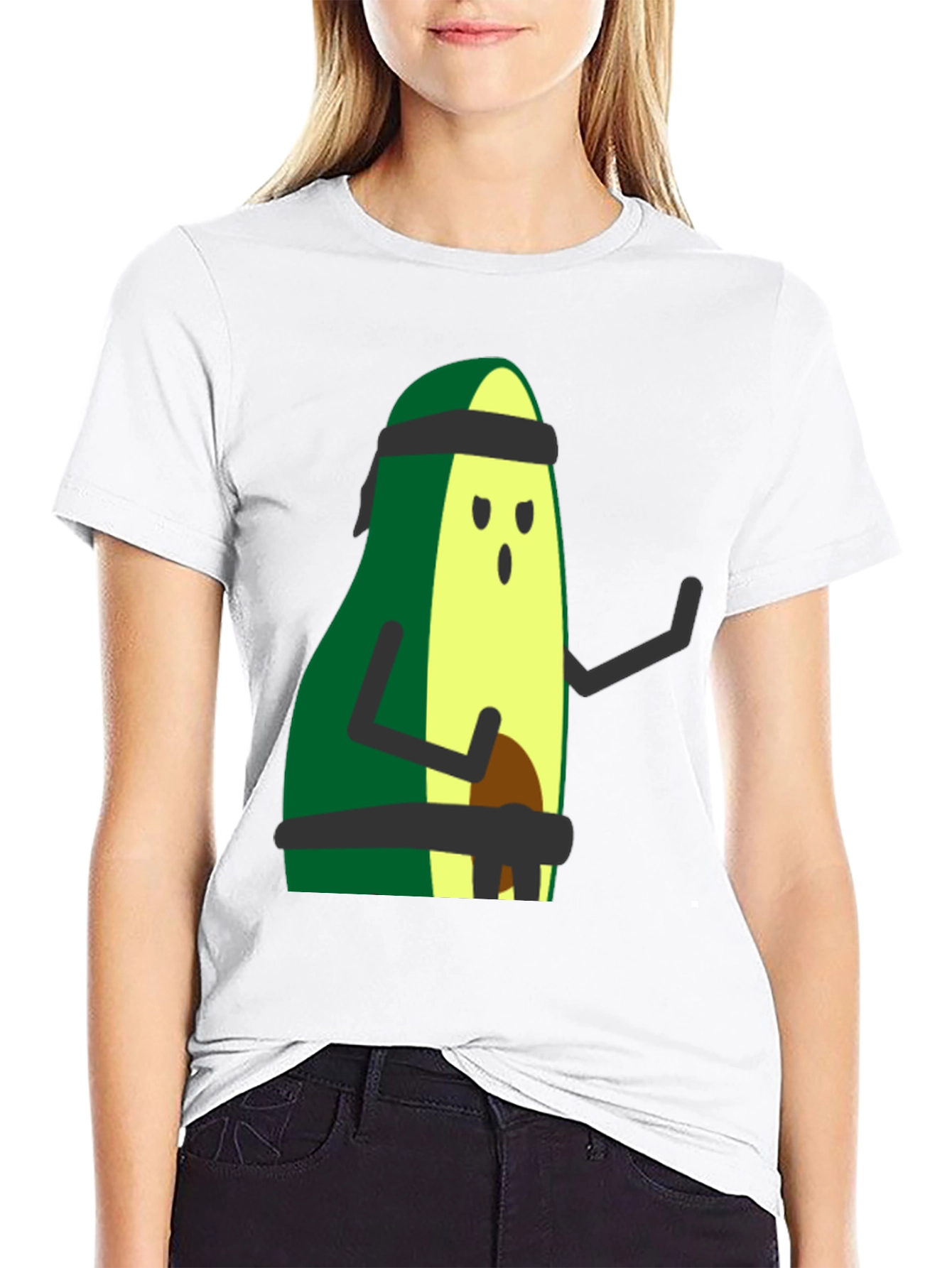 Avocado Karate T-Shirt - Funny Martial Arts Tee