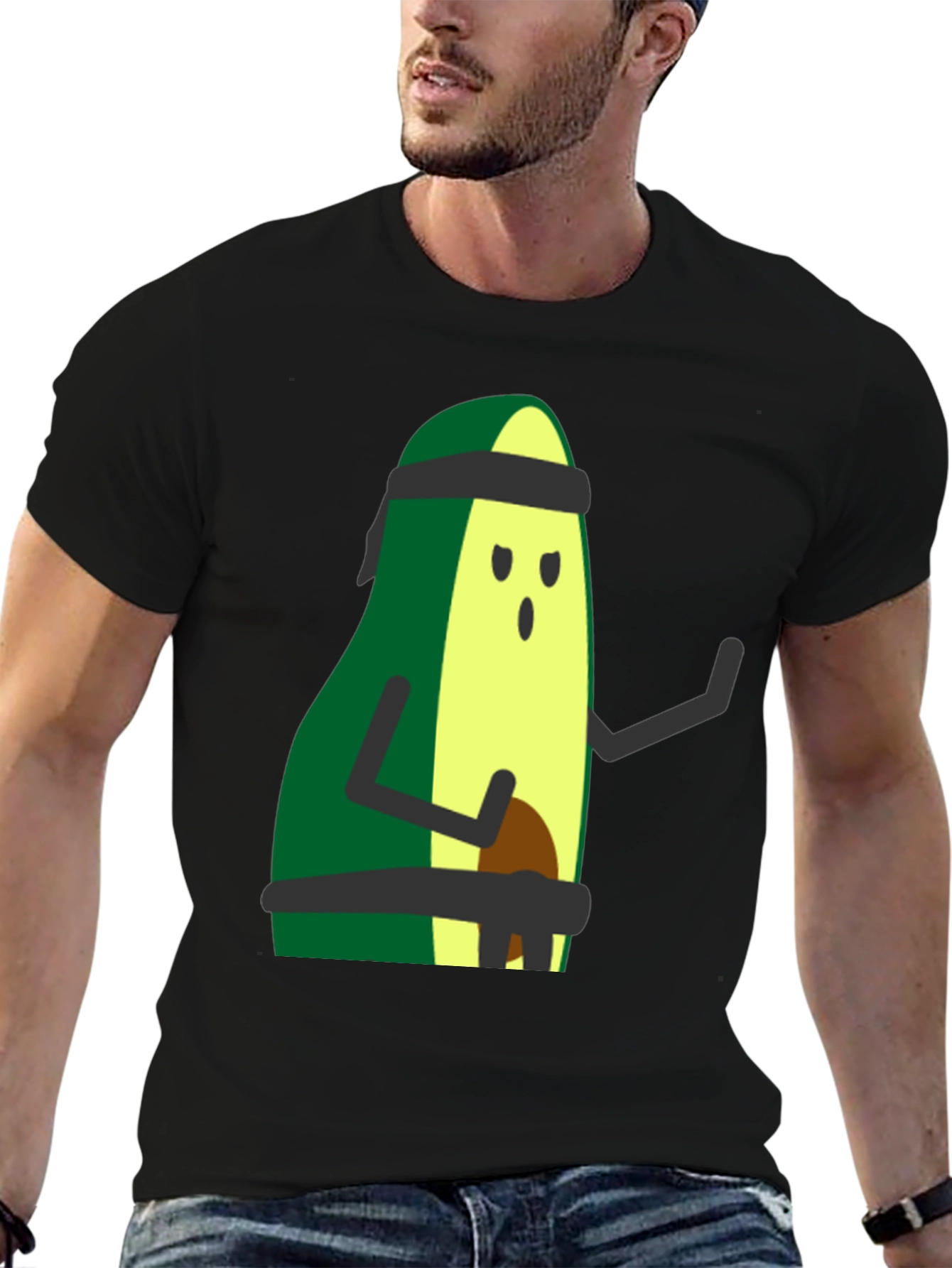 Avocado Karate T-Shirt - Funny Martial Arts Tee