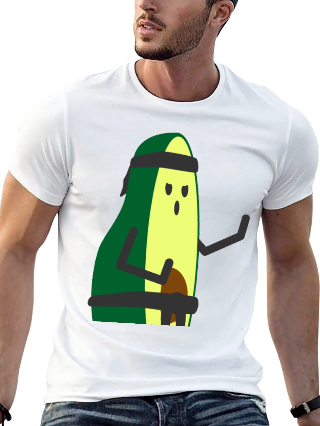 Avocado Karate T-Shirt - Funny Martial Arts Tee