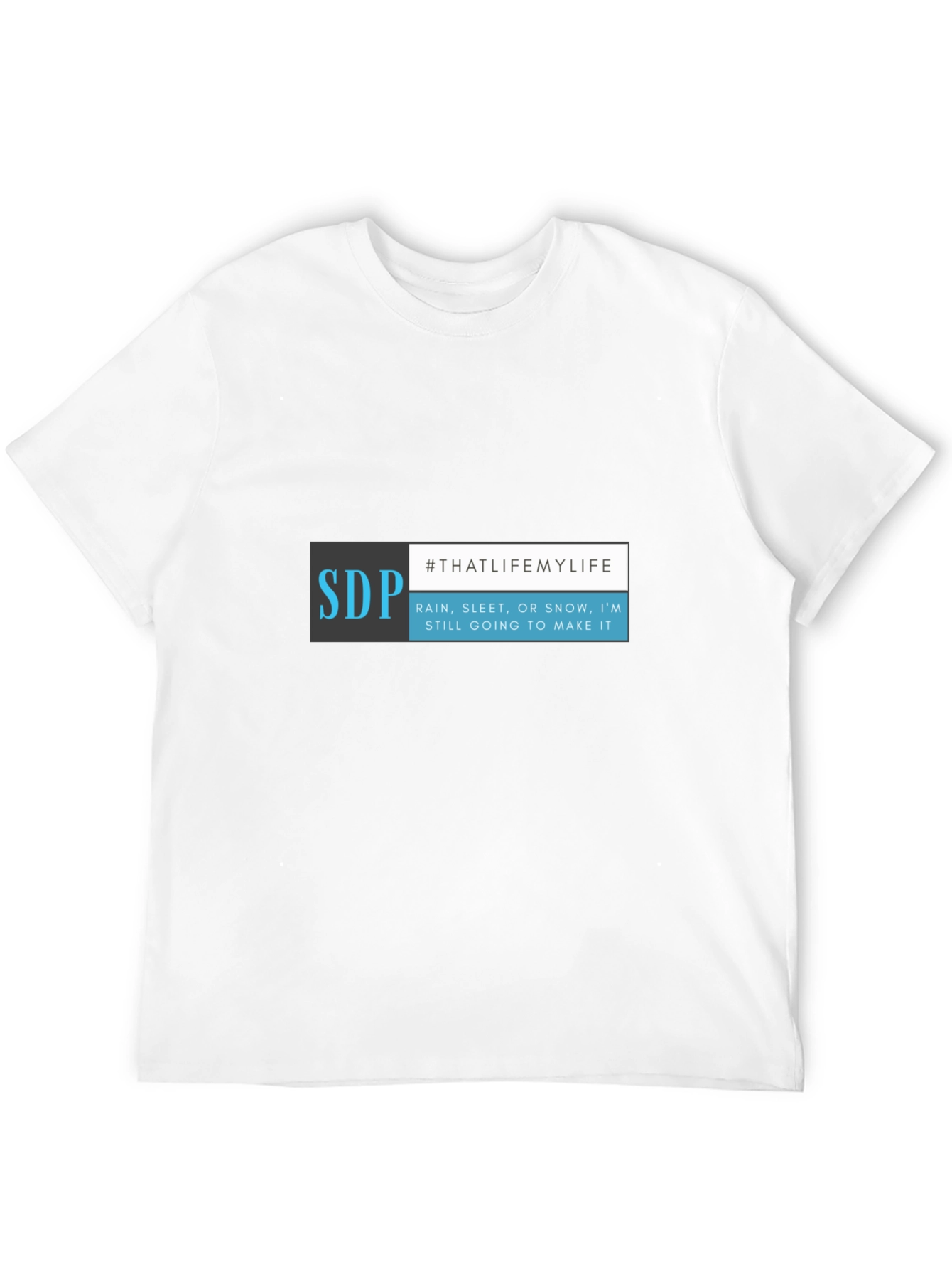 SDP #THATLIFEMYLIFE Black T-Shirt