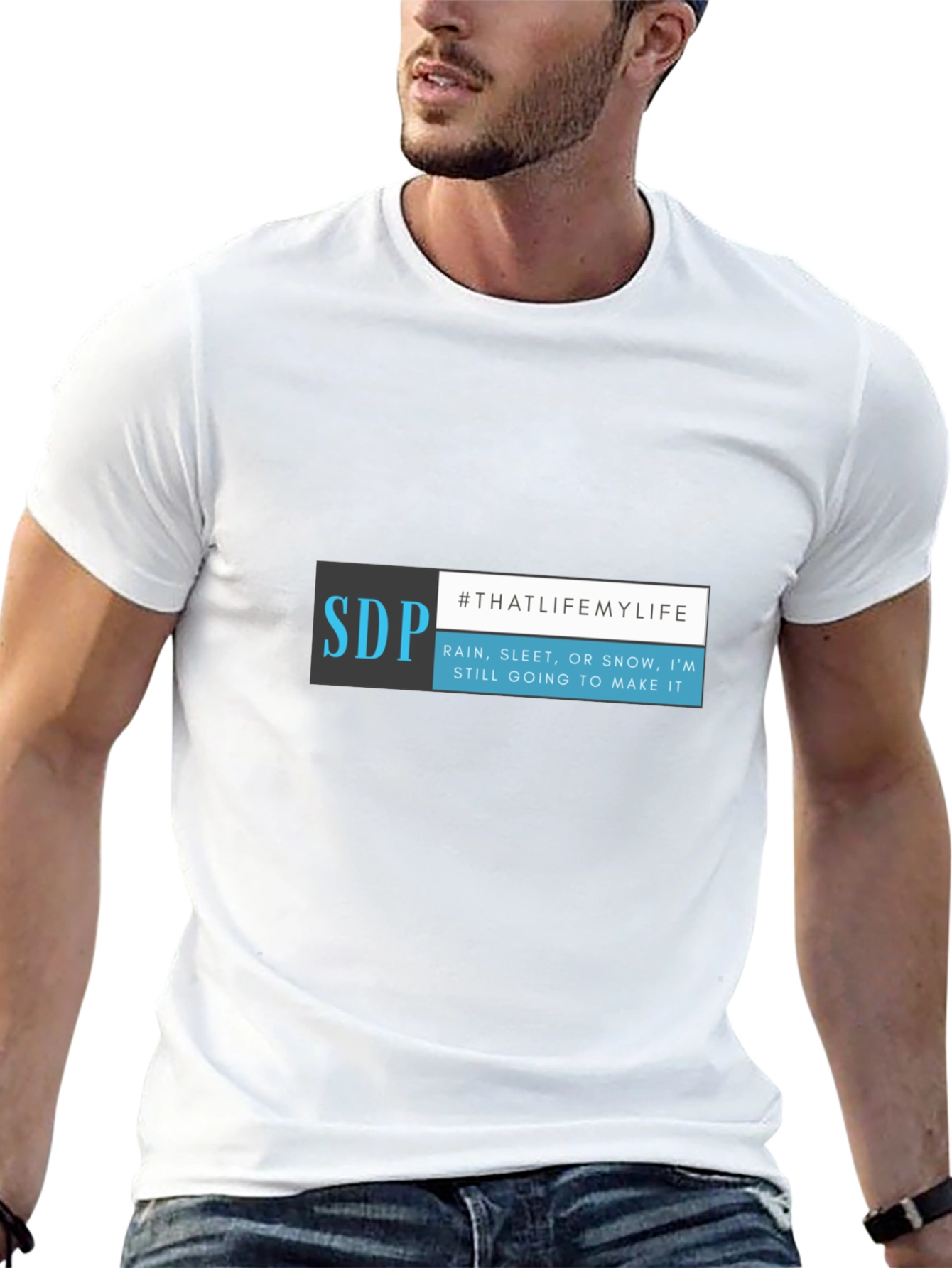 SDP #THATLIFEMYLIFE Black T-Shirt