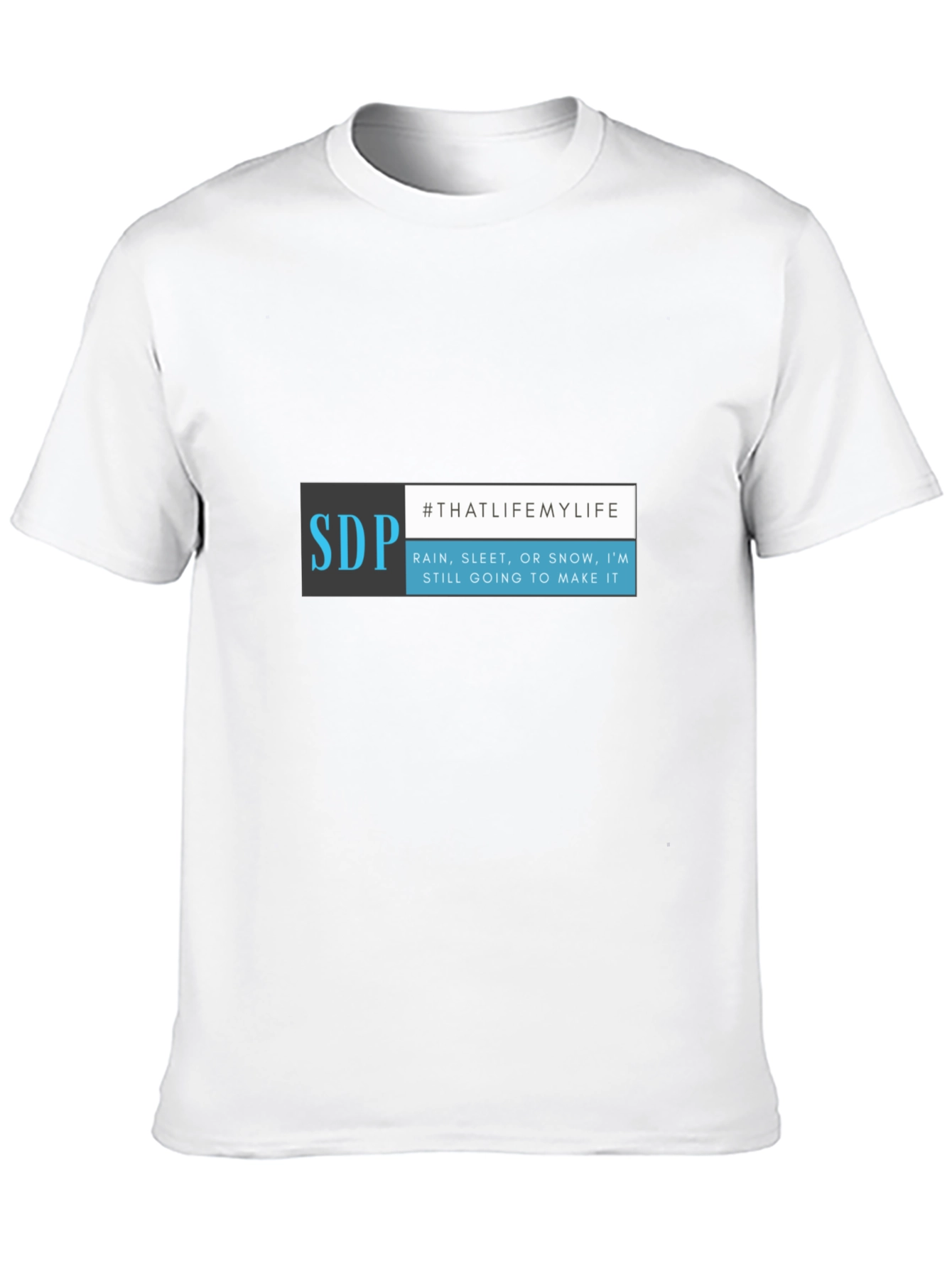 SDP #THATLIFEMYLIFE Black T-Shirt