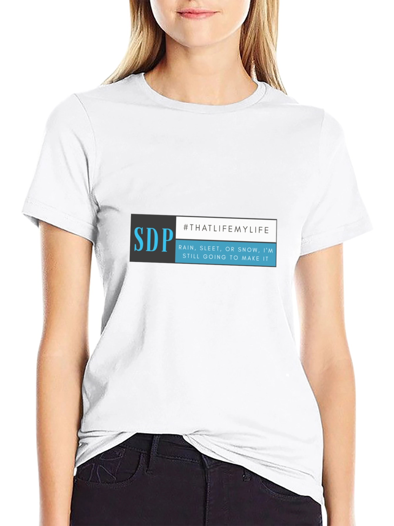 SDP #THATLIFEMYLIFE Black T-Shirt