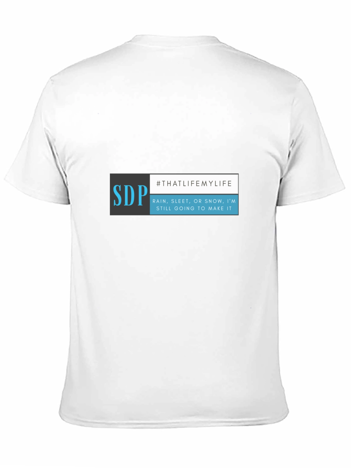SDP #THATLIFEMYLIFE Black T-Shirt