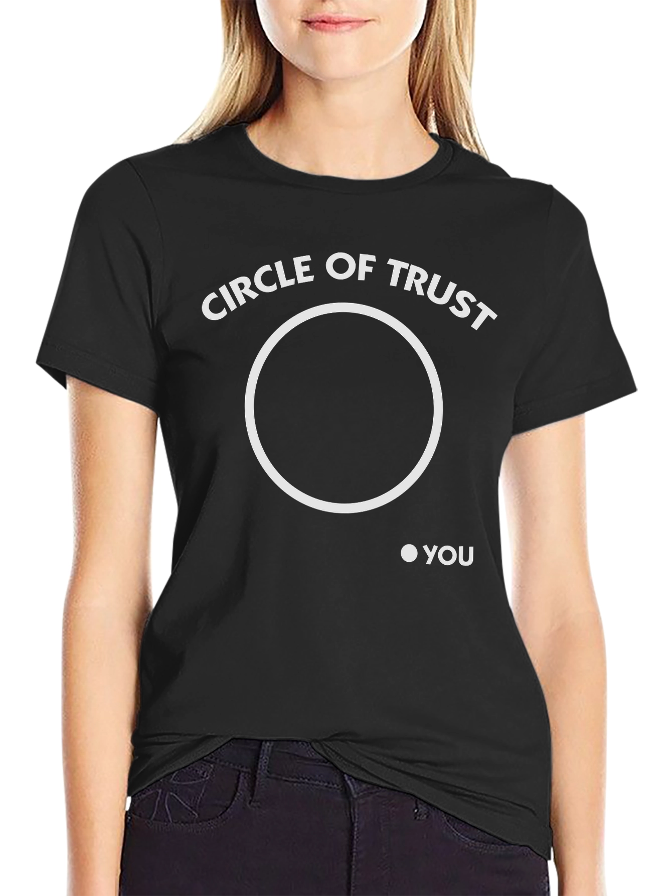 Circle of Trust Graphic T-Shirt - Funny Sarcastic Tee