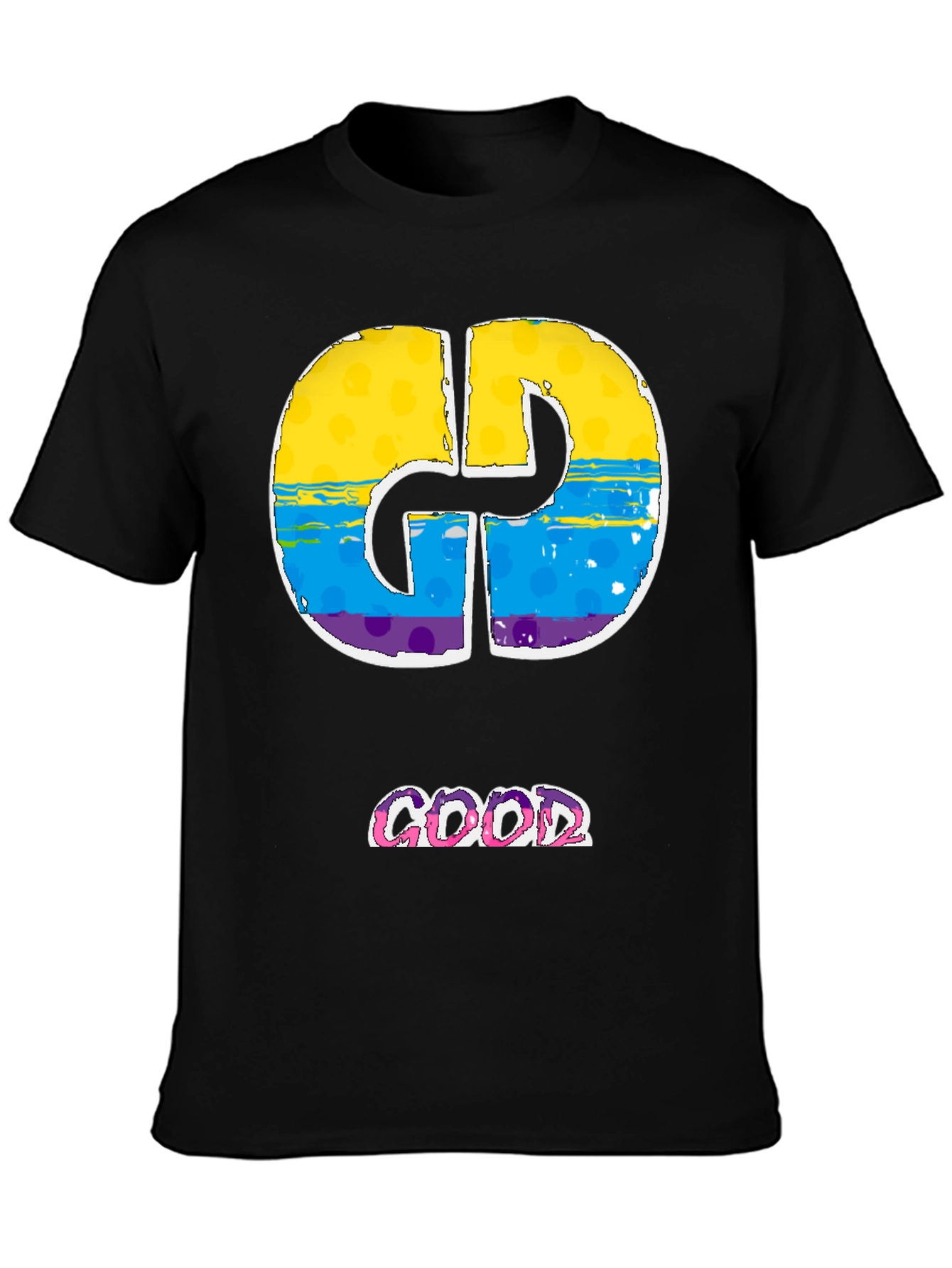 Cool Graphic Tee - Good Vibes