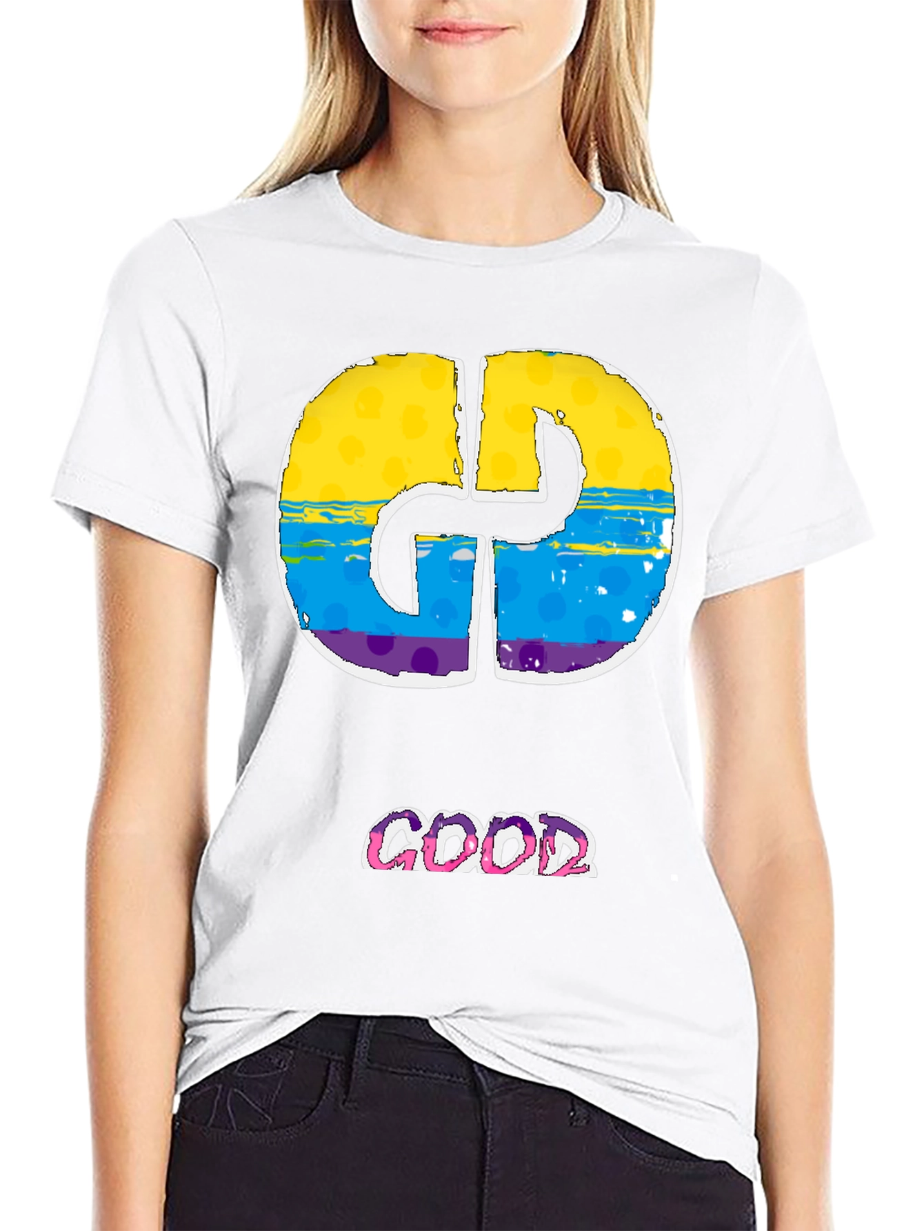 Cool Graphic Tee - Good Vibes