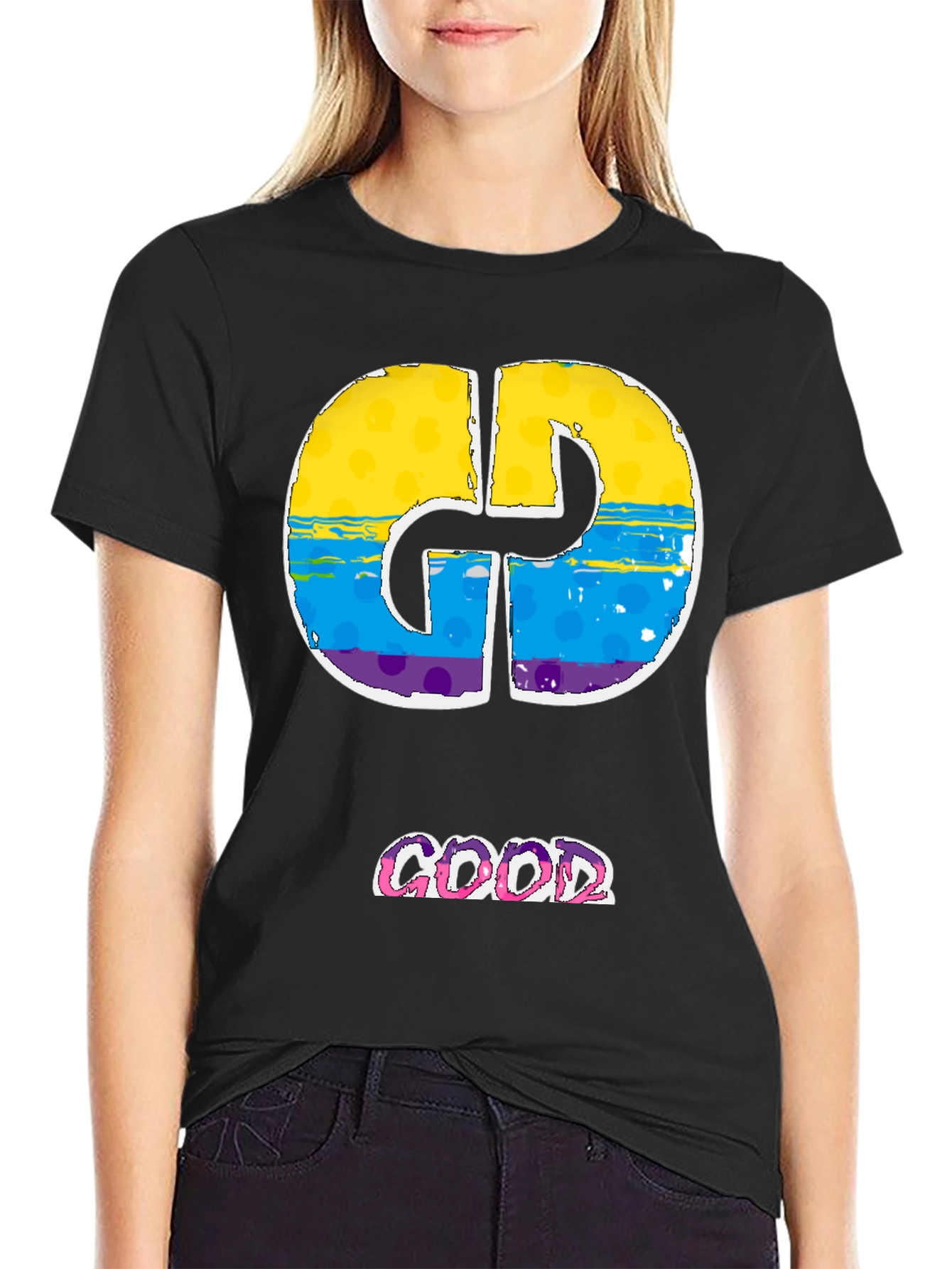 Cool Graphic Tee - Good Vibes