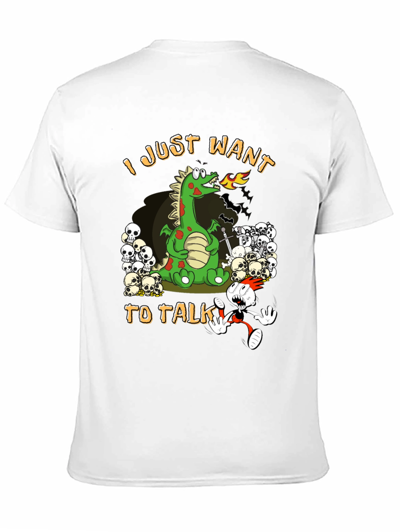 I Just Want to Talk Dragon T-Shirt