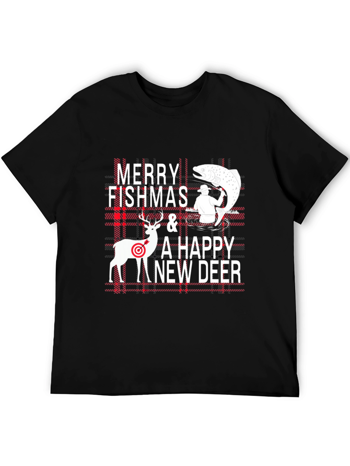 Merry Fishmas & A Happy New Deer T-Shirt