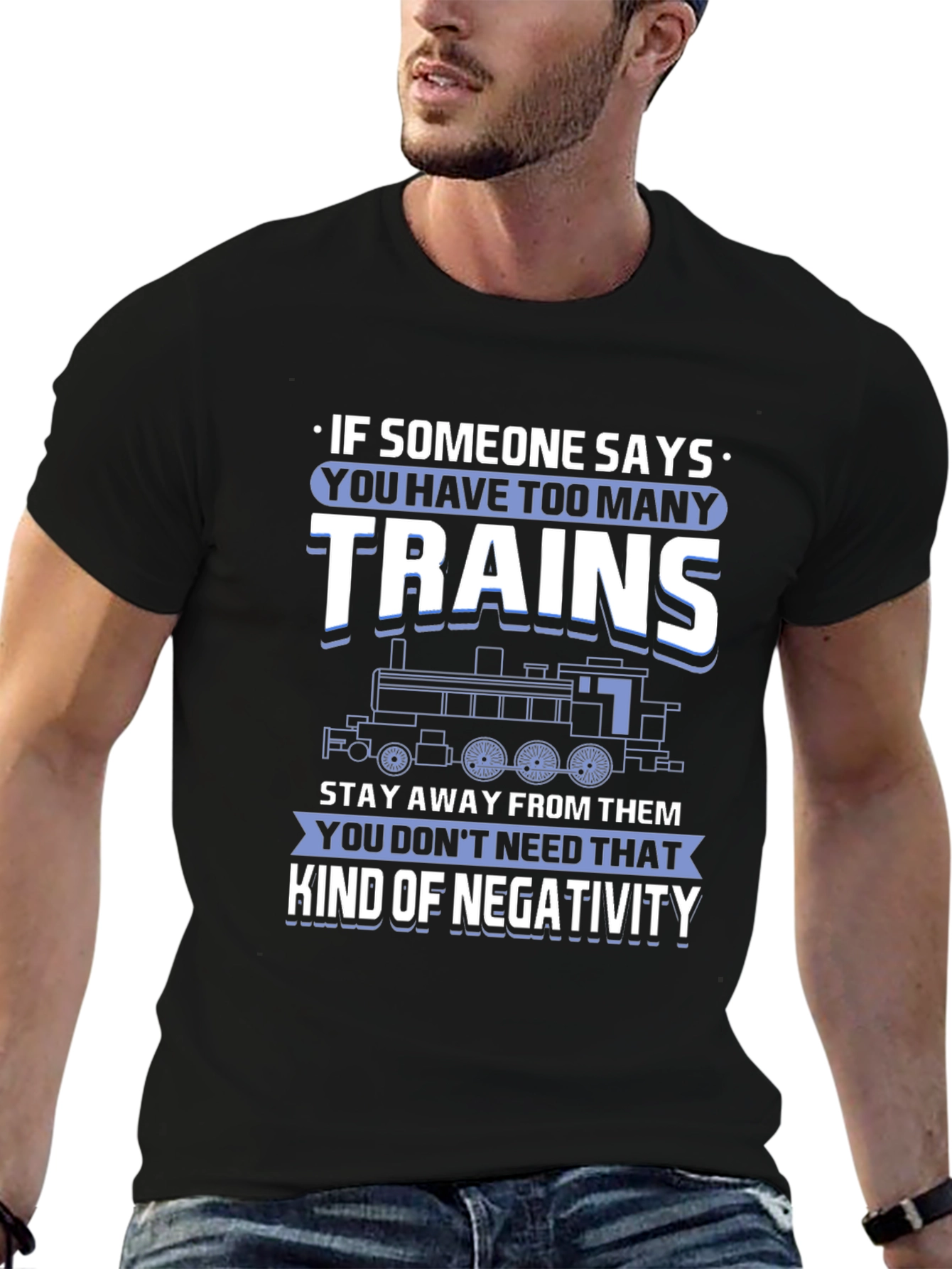 Train Lover T-Shirt: Too Many Trains?