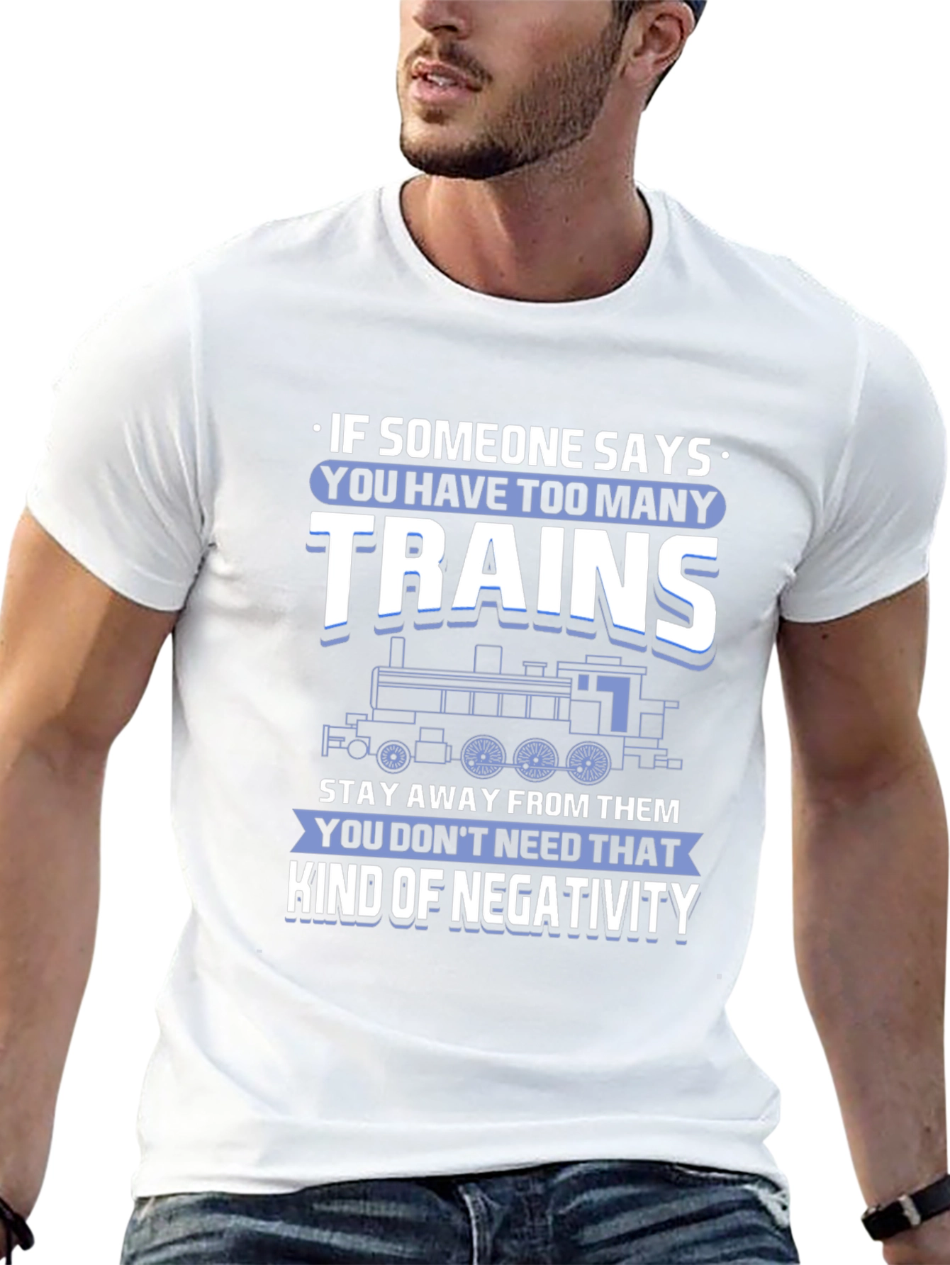 Train Lover T-Shirt: Too Many Trains?