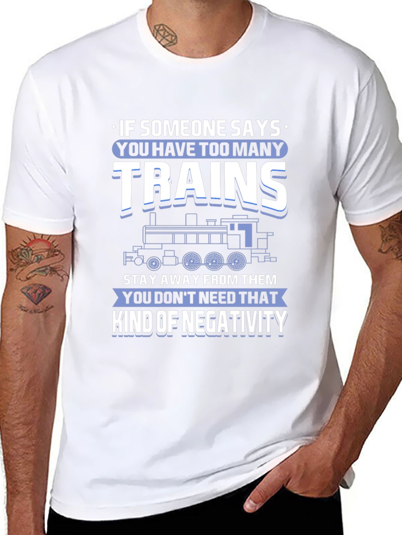 Train Lover T-Shirt: Too Many Trains?
