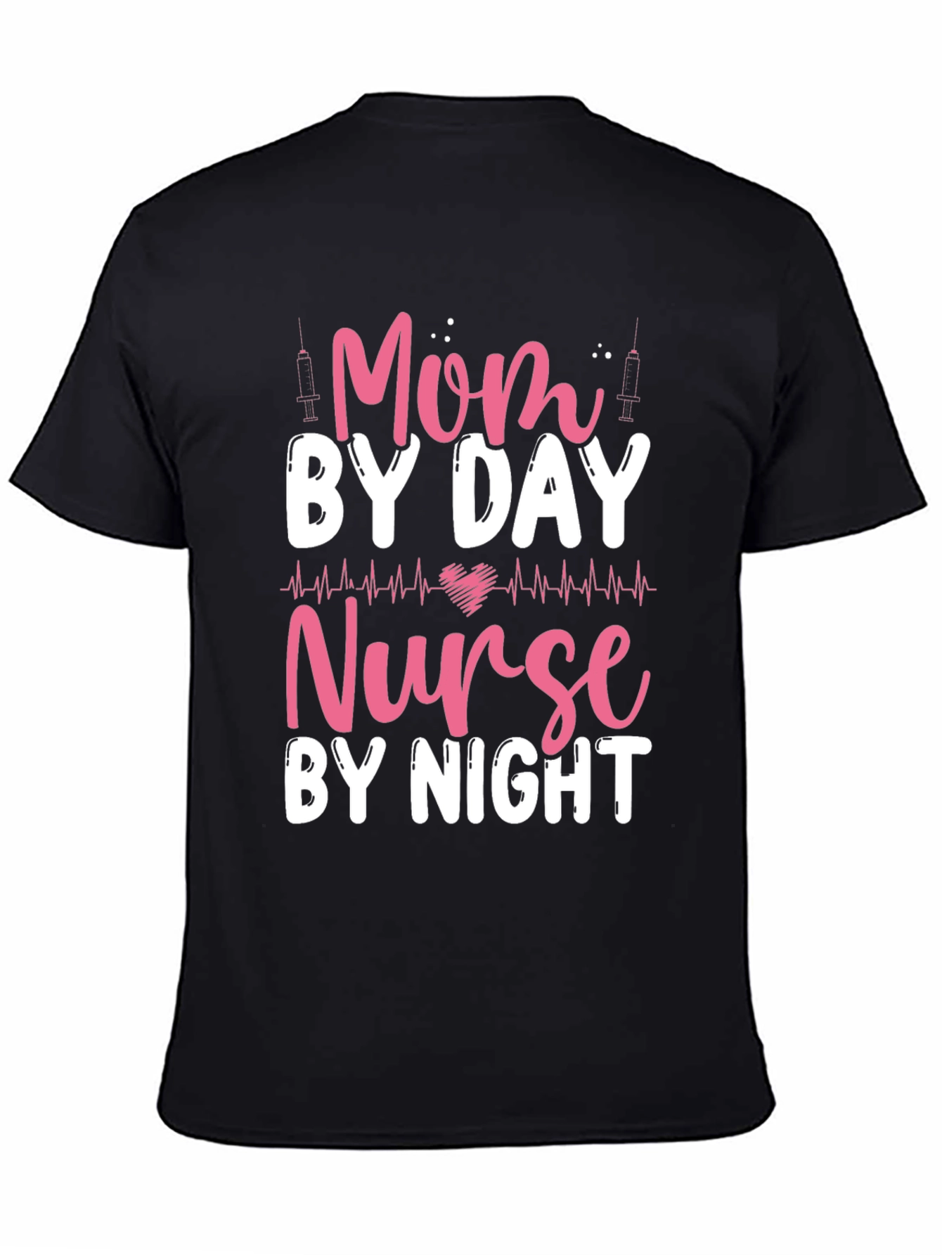Mom by Day Nurse by Night T-Shirt