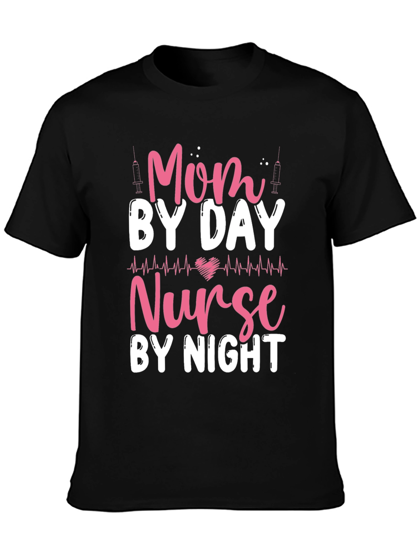 Mom by Day Nurse by Night T-Shirt