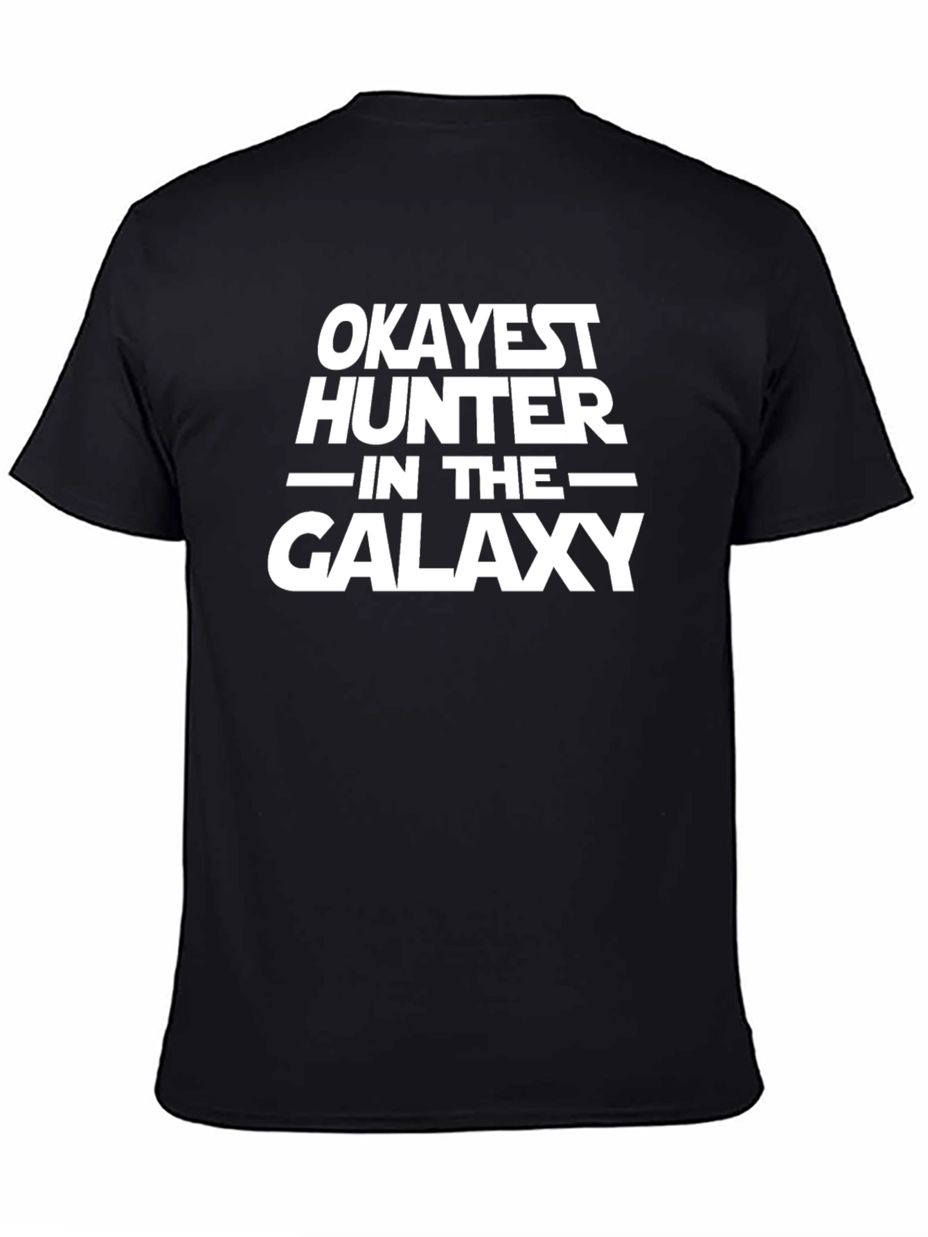 Okayest Hunter Galaxy Graphic Tee