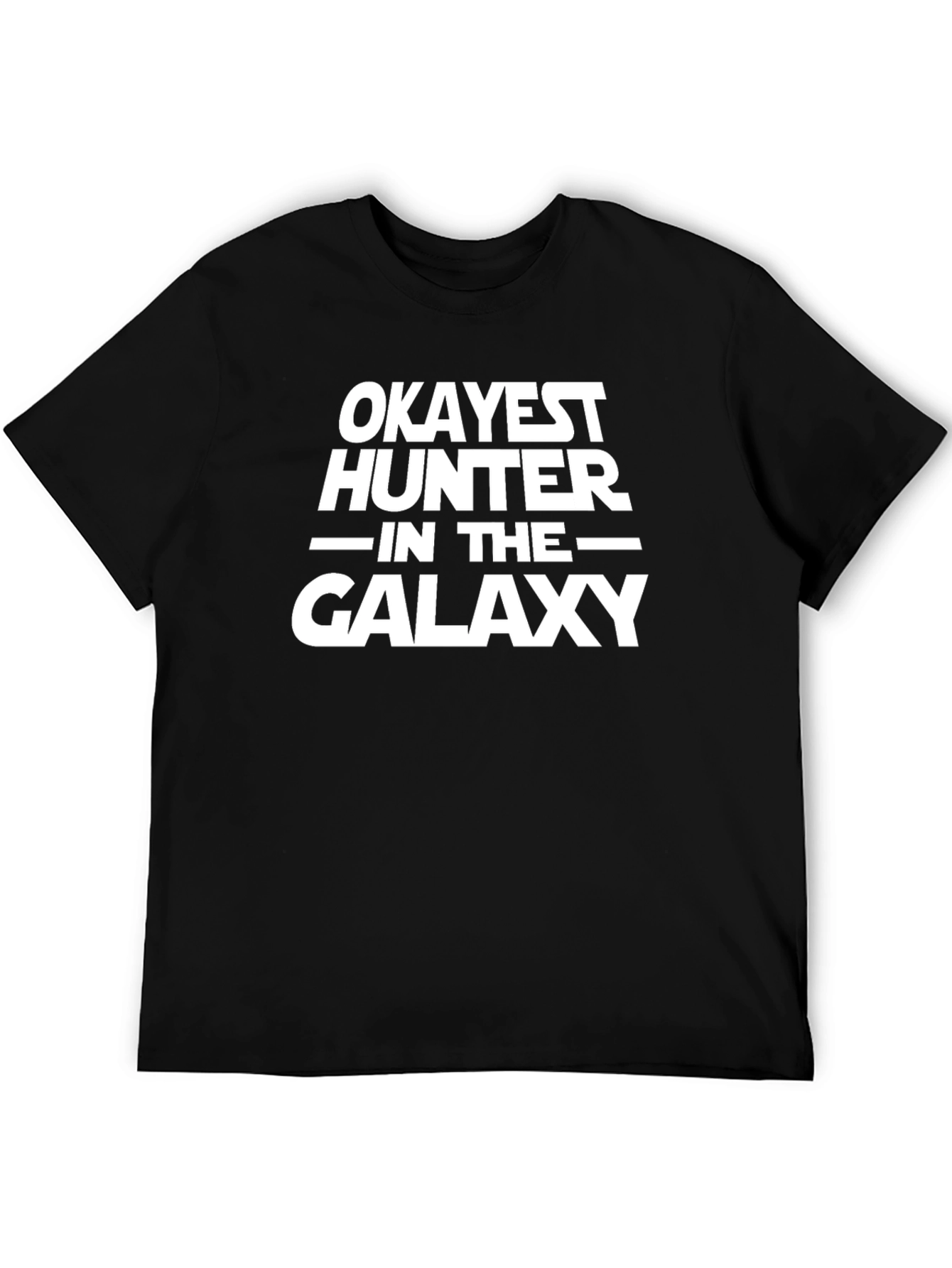 Okayest Hunter Galaxy Graphic Tee